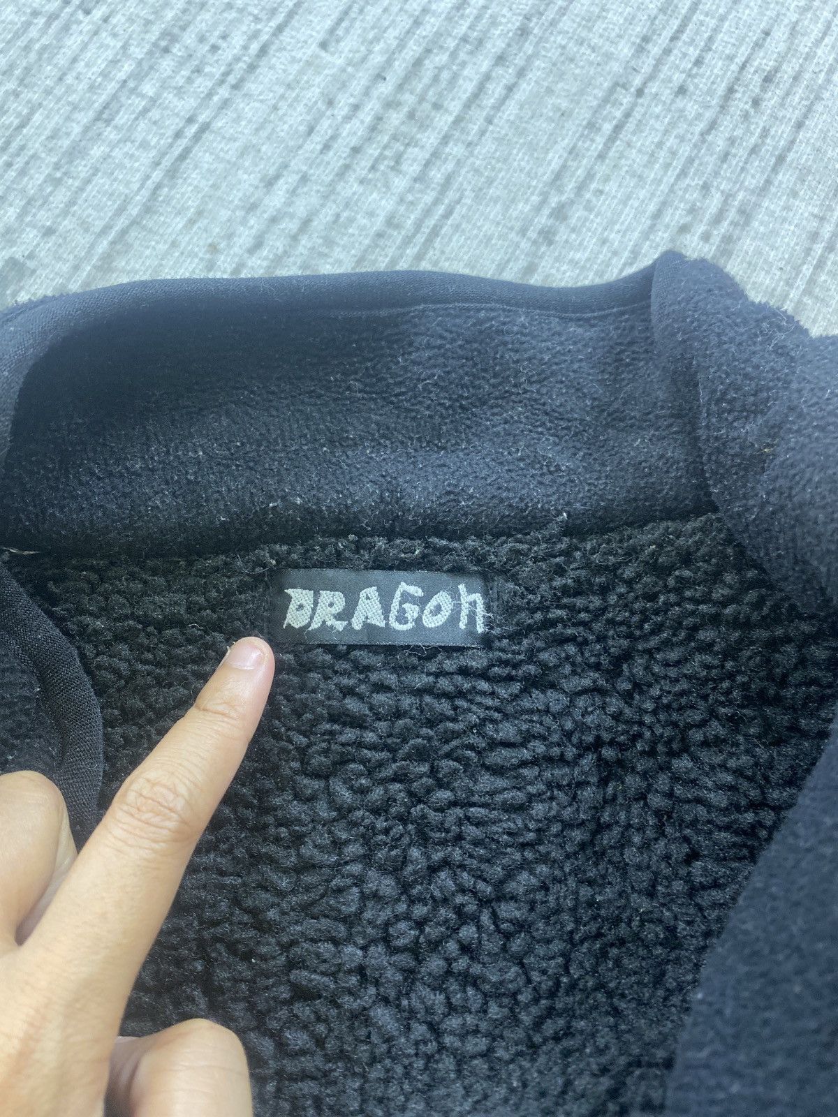 Dragonfly × Japanese Brand × Vintage Vintage Dragon Embroidery Big logo Sherpa Vest Size US M / EU 48-50 / 2 - 8 Thumbnail