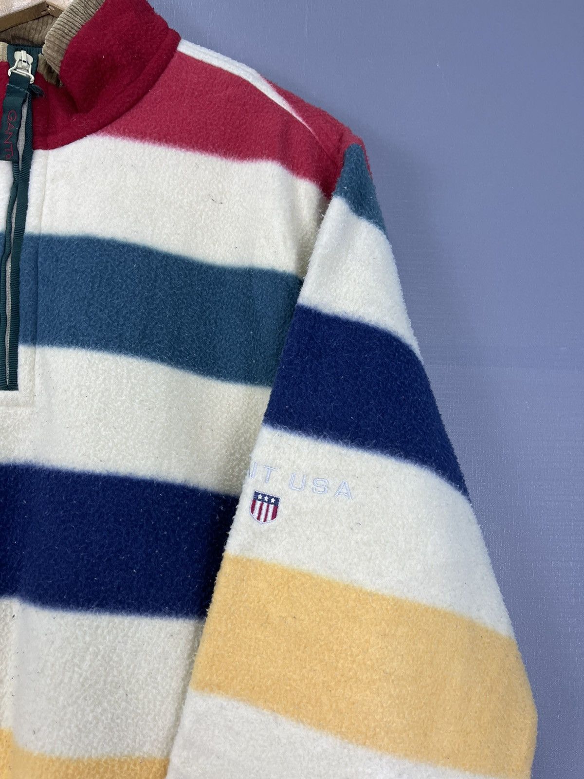Gant × Vintage Vintage Gant Fleece Anorak Size US M / EU 48-50 / 2 - 9 Thumbnail
