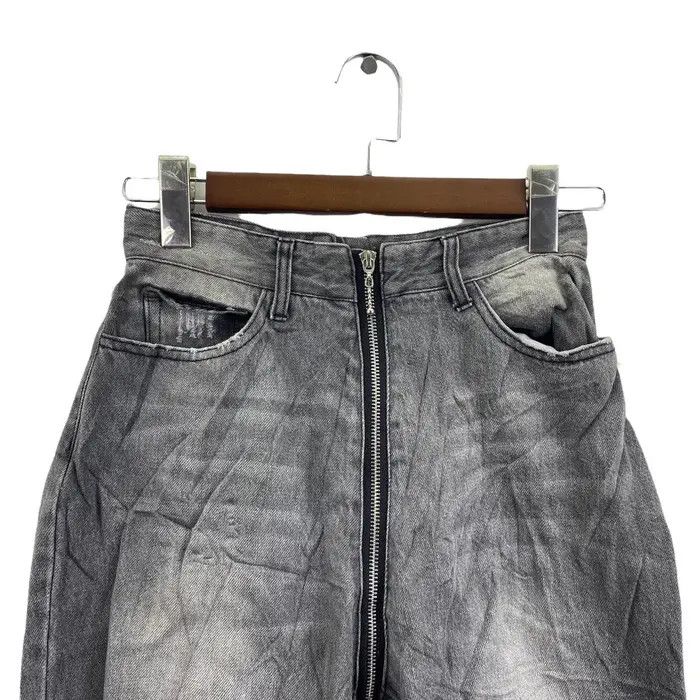 Vintage Vtg JOUETIE JAPANESE DENIM Grey Distress Season Jeans Pant Size US 30 / EU 46 - 2 Thumbnail