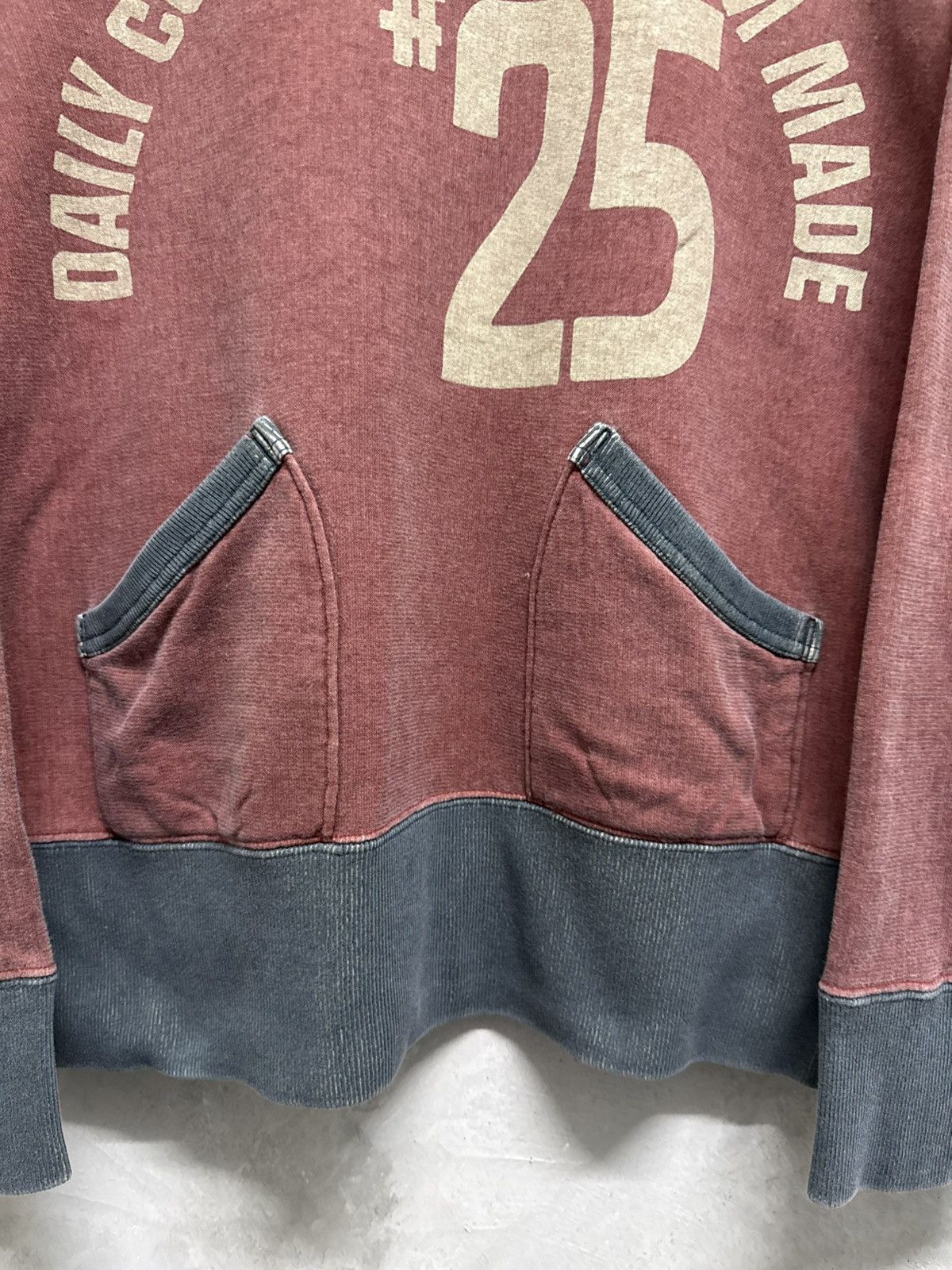 Japanese Brand 2000s Archive Wask Denim 40s Style Sweatshirt Size US S / EU 44-46 / 1 - 3 Thumbnail