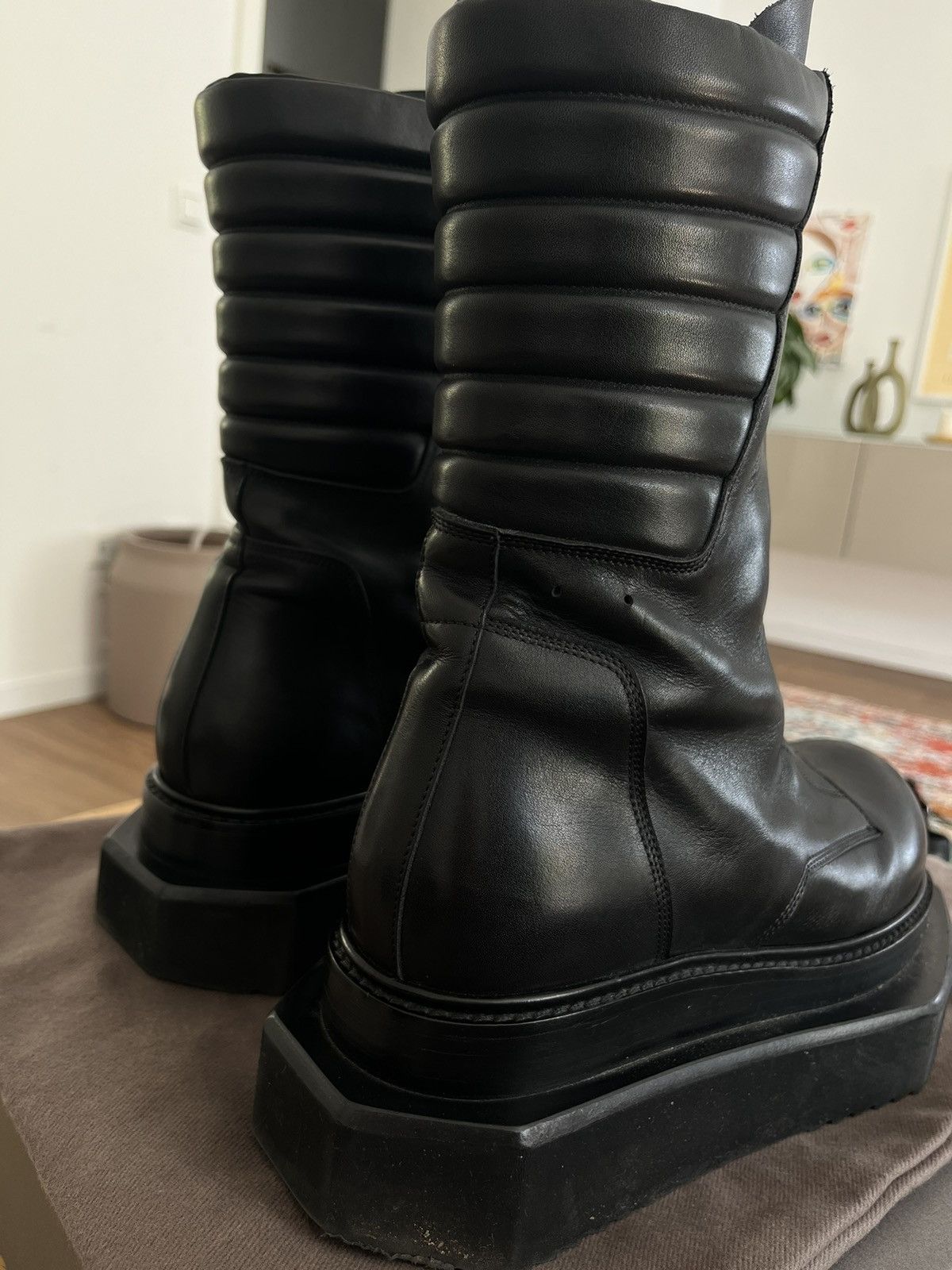 Rick Owens Rick Owens Moto Turbo Cyclops Boots Size US 8 / EU 41 - 5 Thumbnail