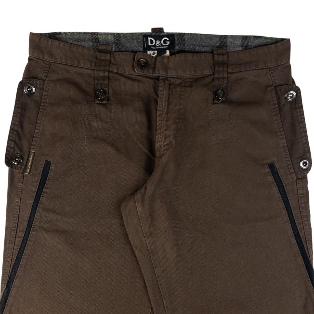 Dolce & Gabbana Vintage Dolce & Gabbana Button Detail Trousers Size W35 Size US 35 - 1 Thumbnail