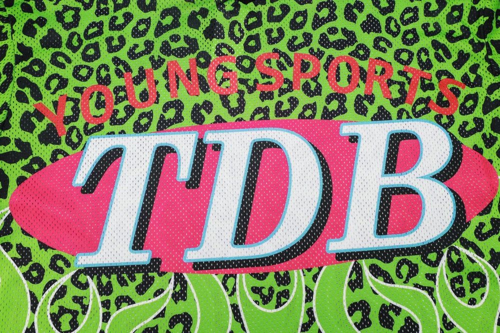 Japanese Brand TDB motorsports flames rare green long sleeves jersey Size US M / EU 48-50 / 2 - 5 Thumbnail