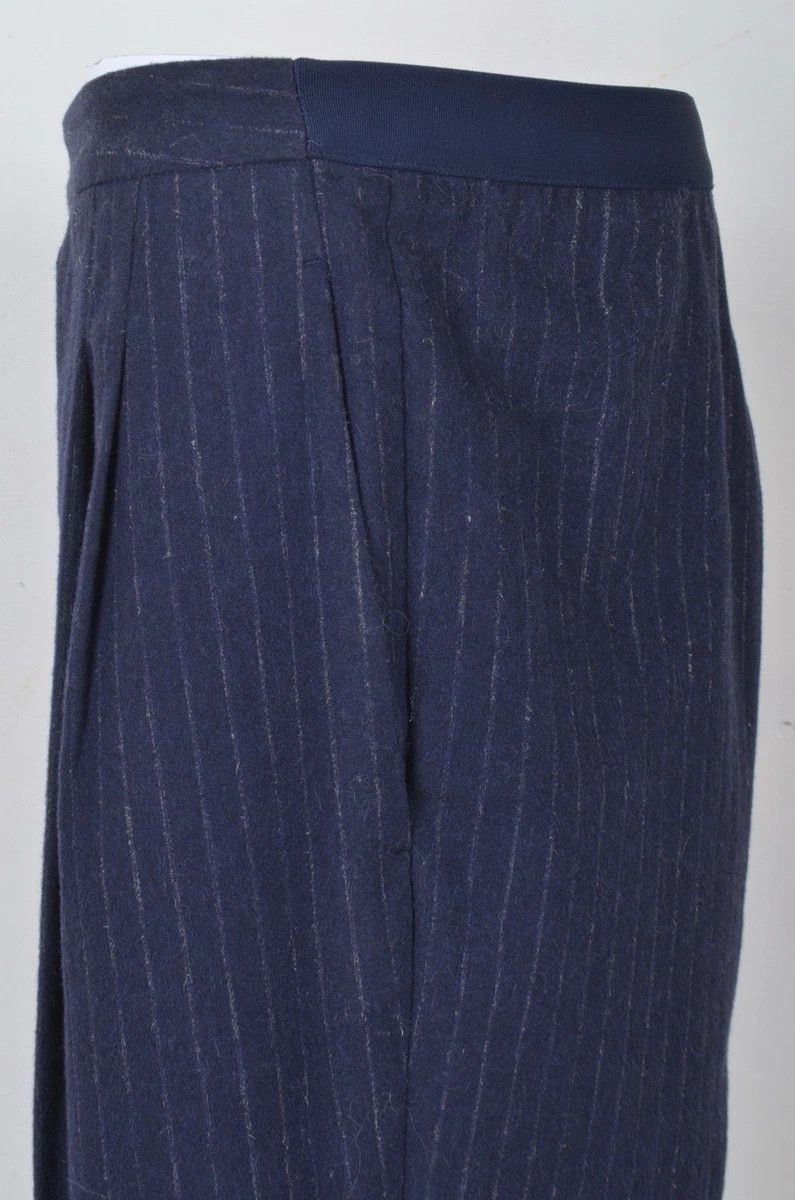 Maison Margiela MAİSON MARTİN MARGİELA WOOL CROPPED STRİPED PANTS TROUSERS Size 28" / US 6 / IT 42 - 4 Thumbnail