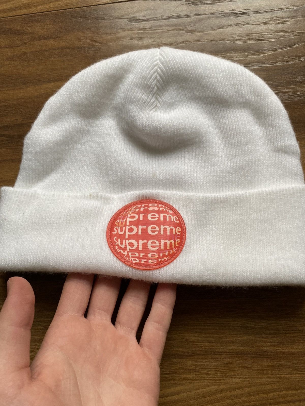 Supreme Hat Supreme Lenticular Patch Beanie SS/21 Y2k Hype Size ONE SIZE - 3 Thumbnail