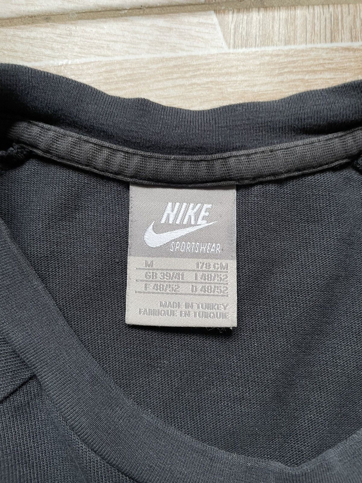 Nike × Vintage Retro Vintage 2000s Y2k Nike Big Logo Sweatshirt All Stars Size US M / EU 48-50 / 2 - 5 Thumbnail