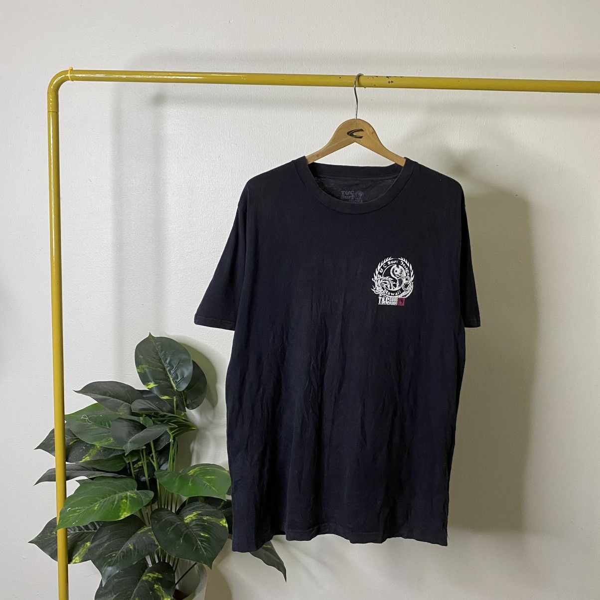 Vintage Y2K T&C Surf Dragon Graphic Stussy Style T Shirt Size US XL / EU 56 / 4 - 6 Thumbnail