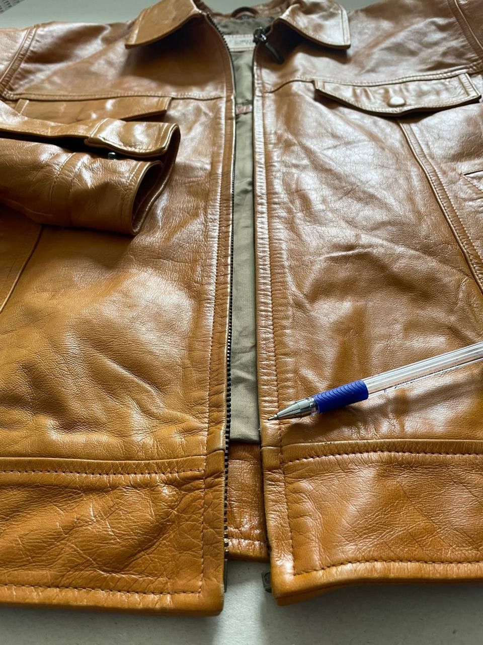 camel active Rare Vintage Camel Active Leather Jacket Size US L / EU 52-54 / 3 - 11 Thumbnail