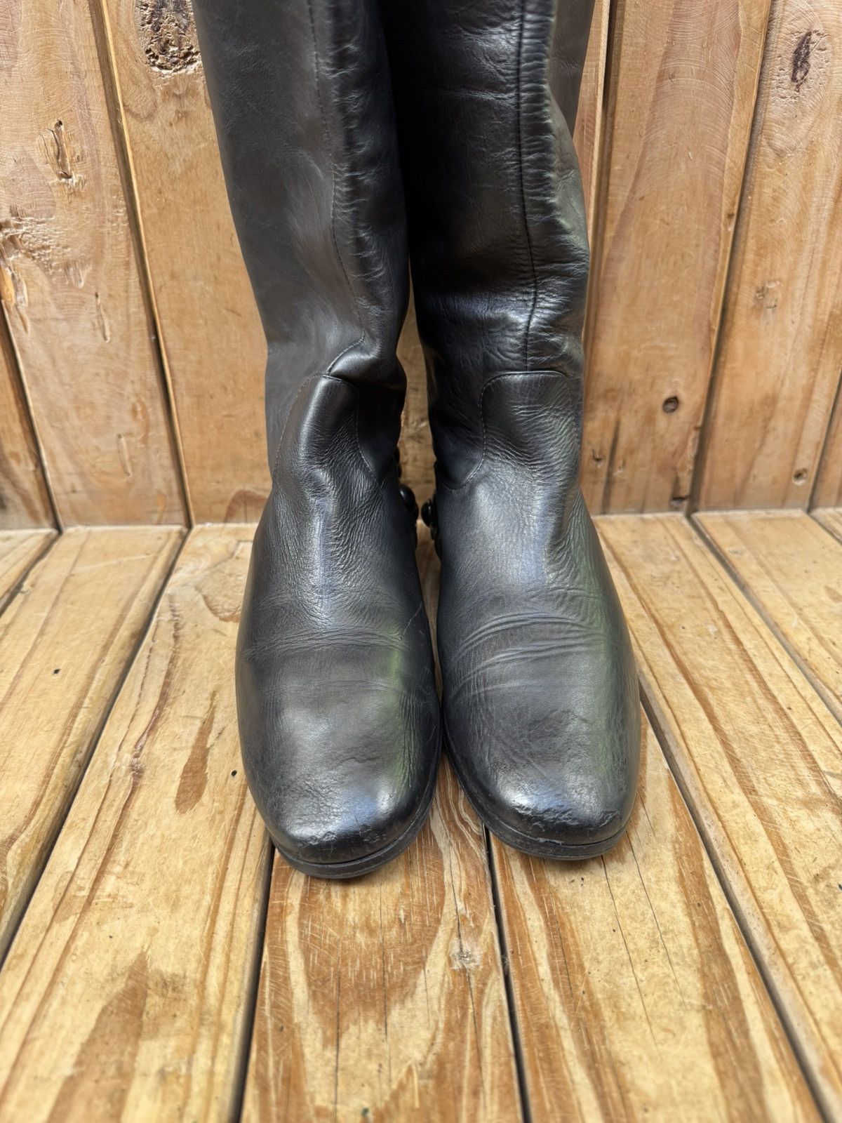 Gucci Gucci black women’s leather boots sz EUR 35.5 USA 5.5 Size US 5.5 / IT 35.5 - 9 Thumbnail
