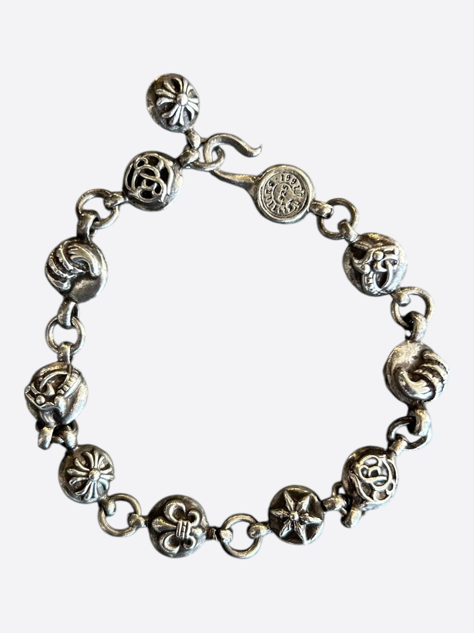 Chrome Hearts Chrome Hearts Silver Multi Ball Bracelet Size ONE SIZE - 1 Thumbnail