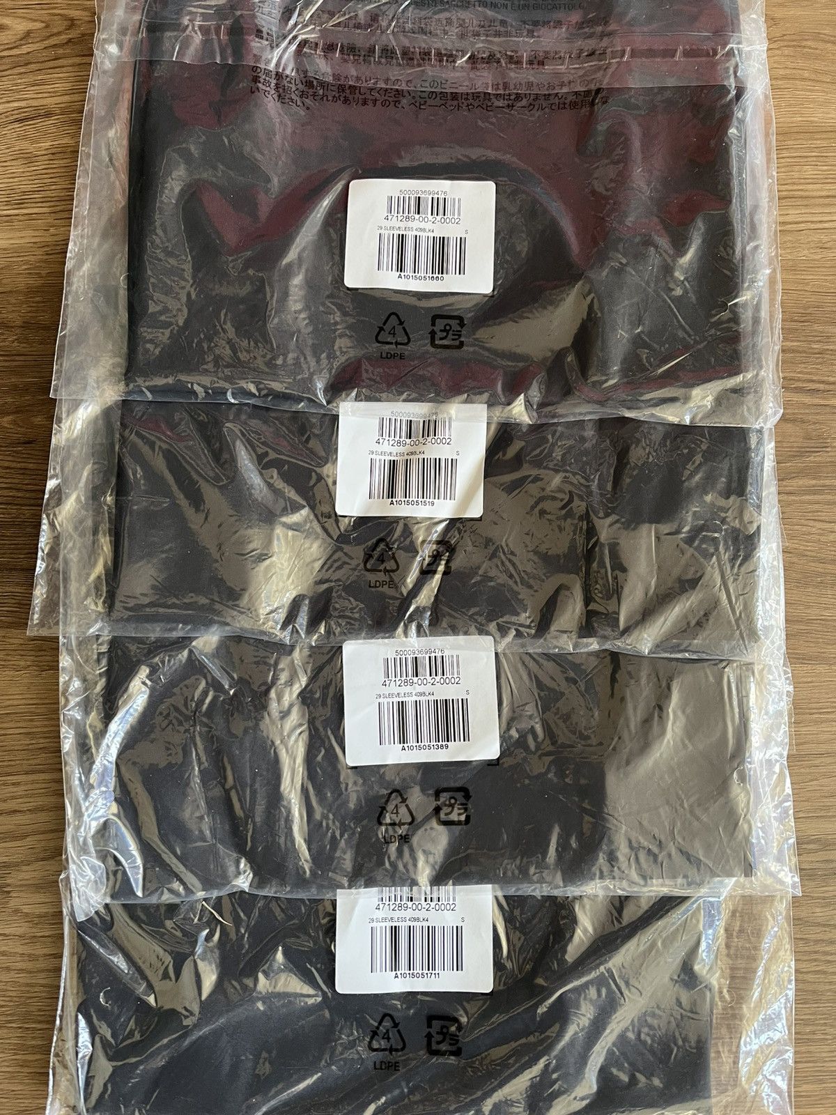 Balenciaga × Gap × Kanye West YGEBB Yeezy Gap Sleeveless Second Skin Black Size Small Size US S / EU 44-46 / 1 - 9 Thumbnail