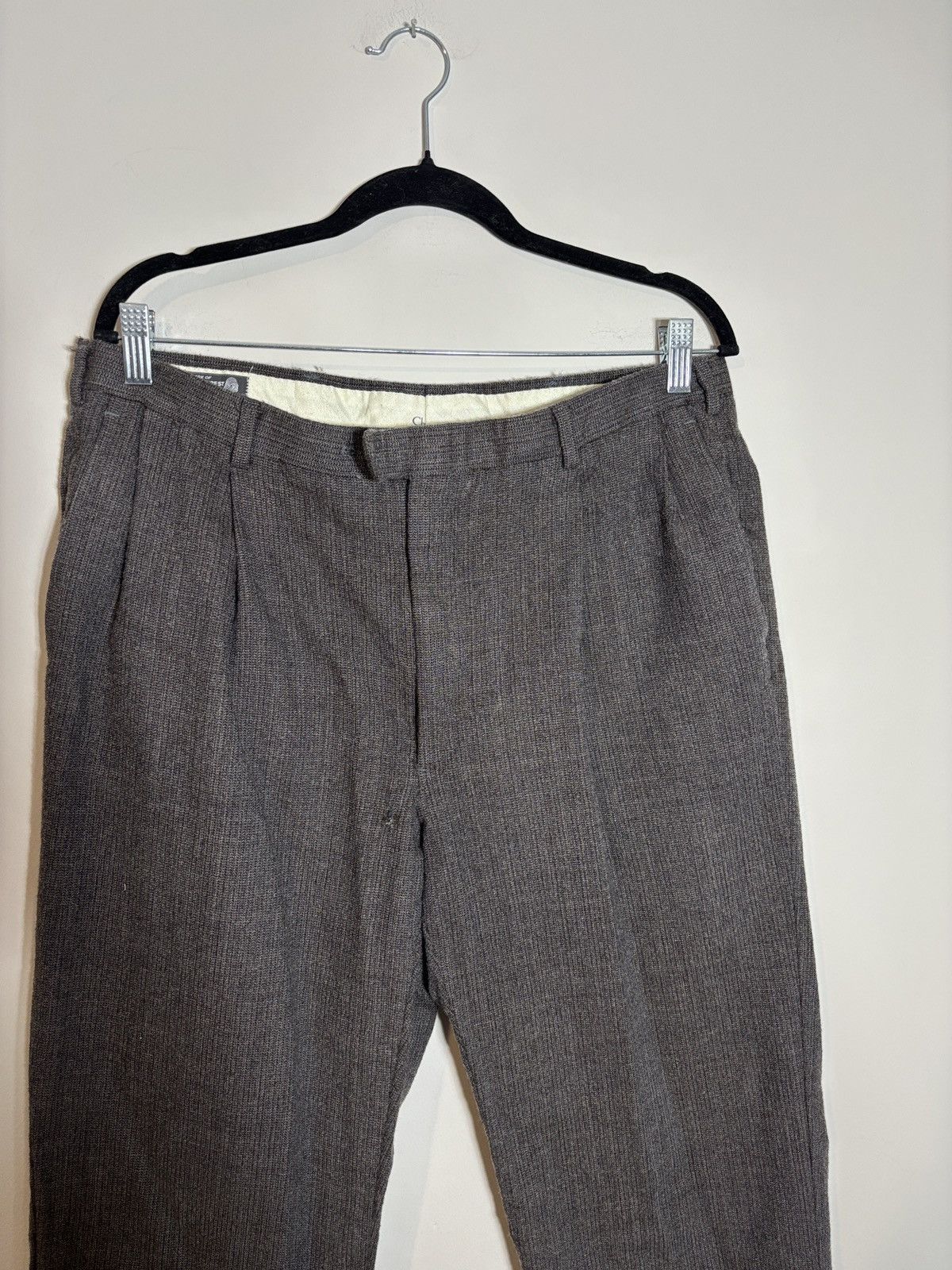Dior Vintage Christian Dior Wool Trouser Pants 34x28 Size US 34 / EU 50 - 2 Thumbnail
