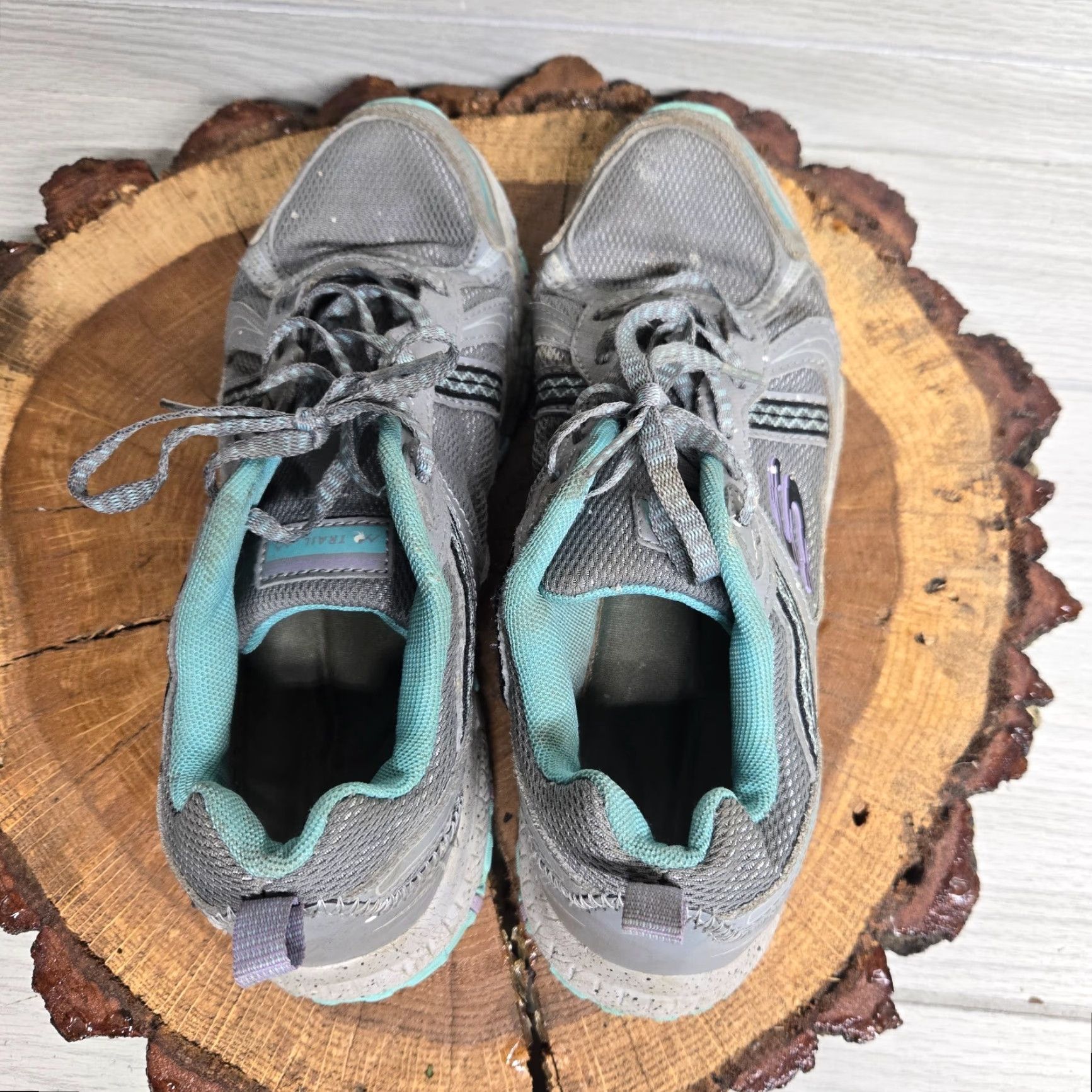 SKECHERS SKECHERS Hillcrest Vast Adventure Gray/Blue Trail Walking Sneakers Women's 8 / UK 7 / EU 40 Size US 7 / IT 37 - 5 Thumbnail