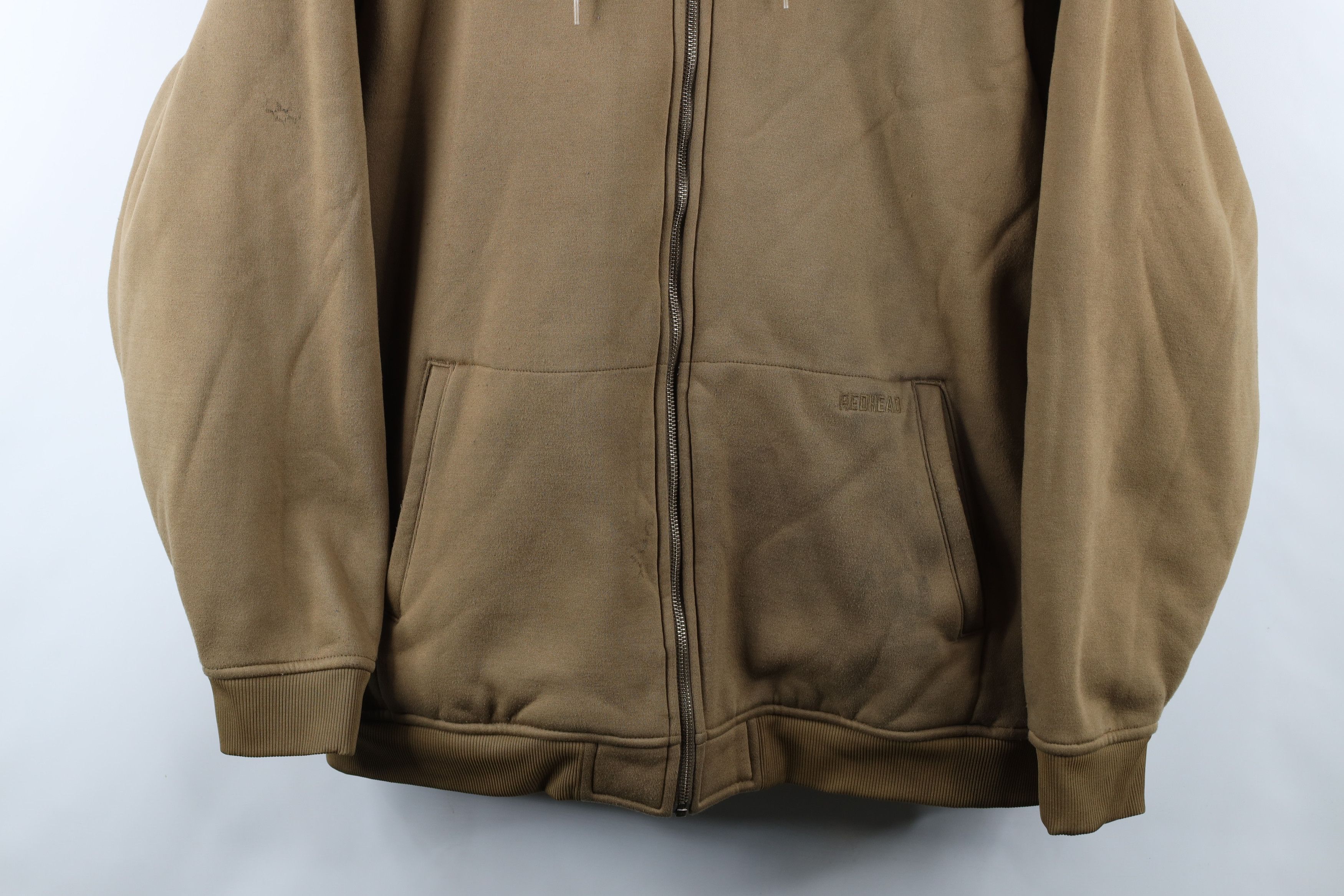 Vintage Vintage Y2K Streetwear Deep Pile Fleece Lined Hoodie Jacket Size US XXL / EU 58 / 5 - 3 Thumbnail