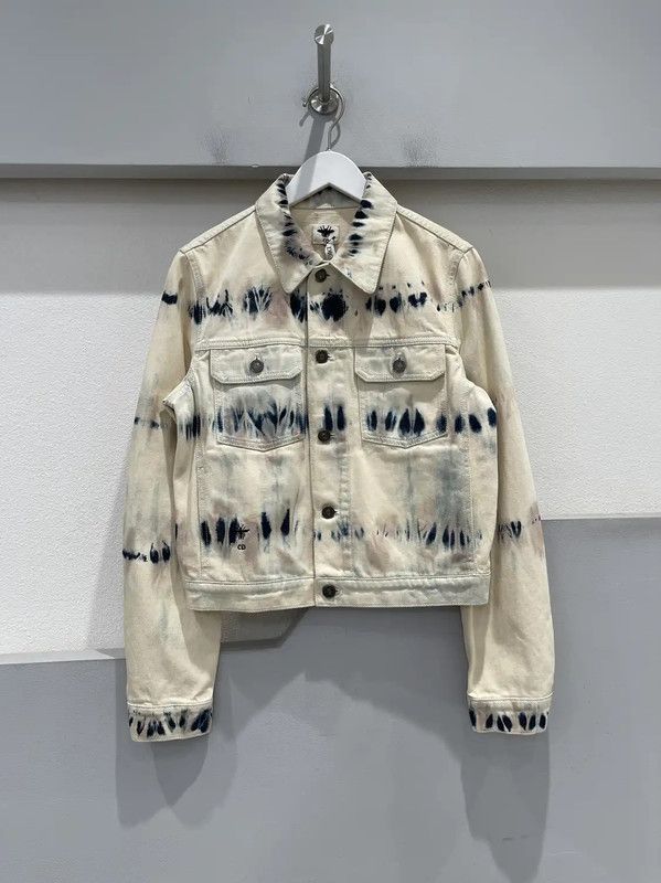 Dior Dior Beige Cotton Gradient Jacket 0089 Size ONE SIZE - 1 Thumbnail