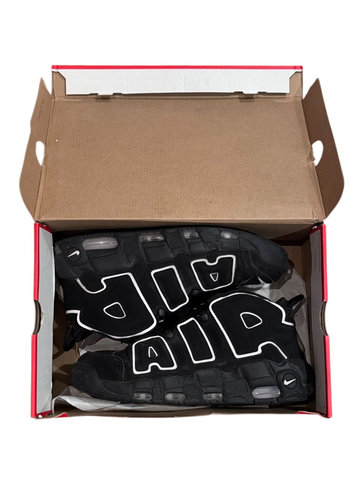 Nike Nike Air More Uptempo ‘Black White’ Size US 10.5 / EU 43-44 - 7 Thumbnail