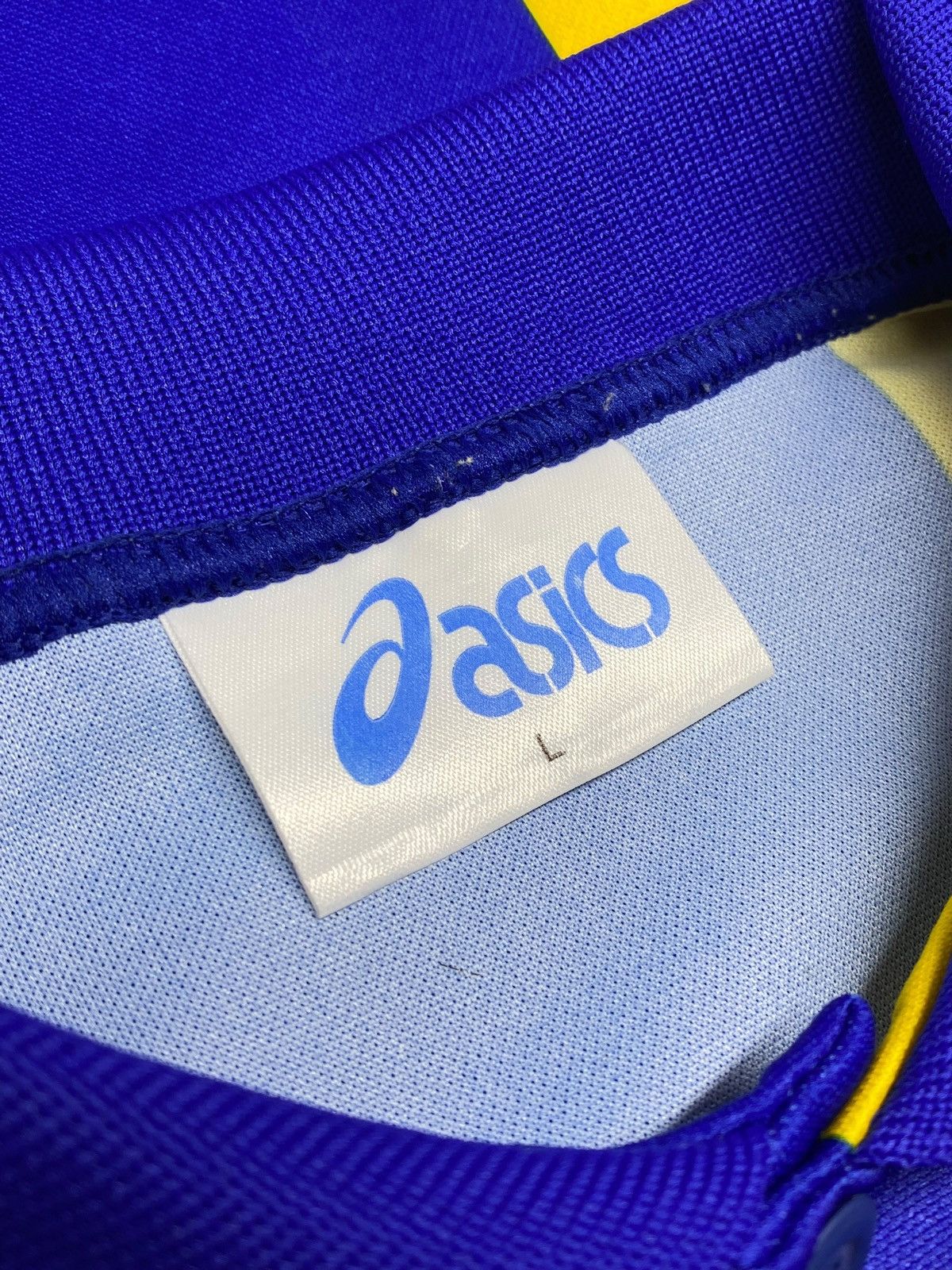 Asics × Vintage Vintage Leeds United 1994/95 Away Football Shirt Size US L / EU 52-54 / 3 - 17 Thumbnail