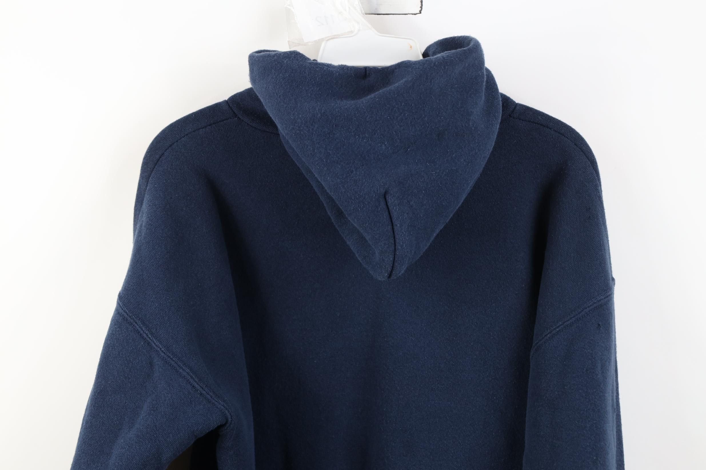 Vintage Vintage 90s Hersheys Chocolate Hoodie Sweatshirt Blue Size US M / EU 48-50 / 2 - 18 Thumbnail