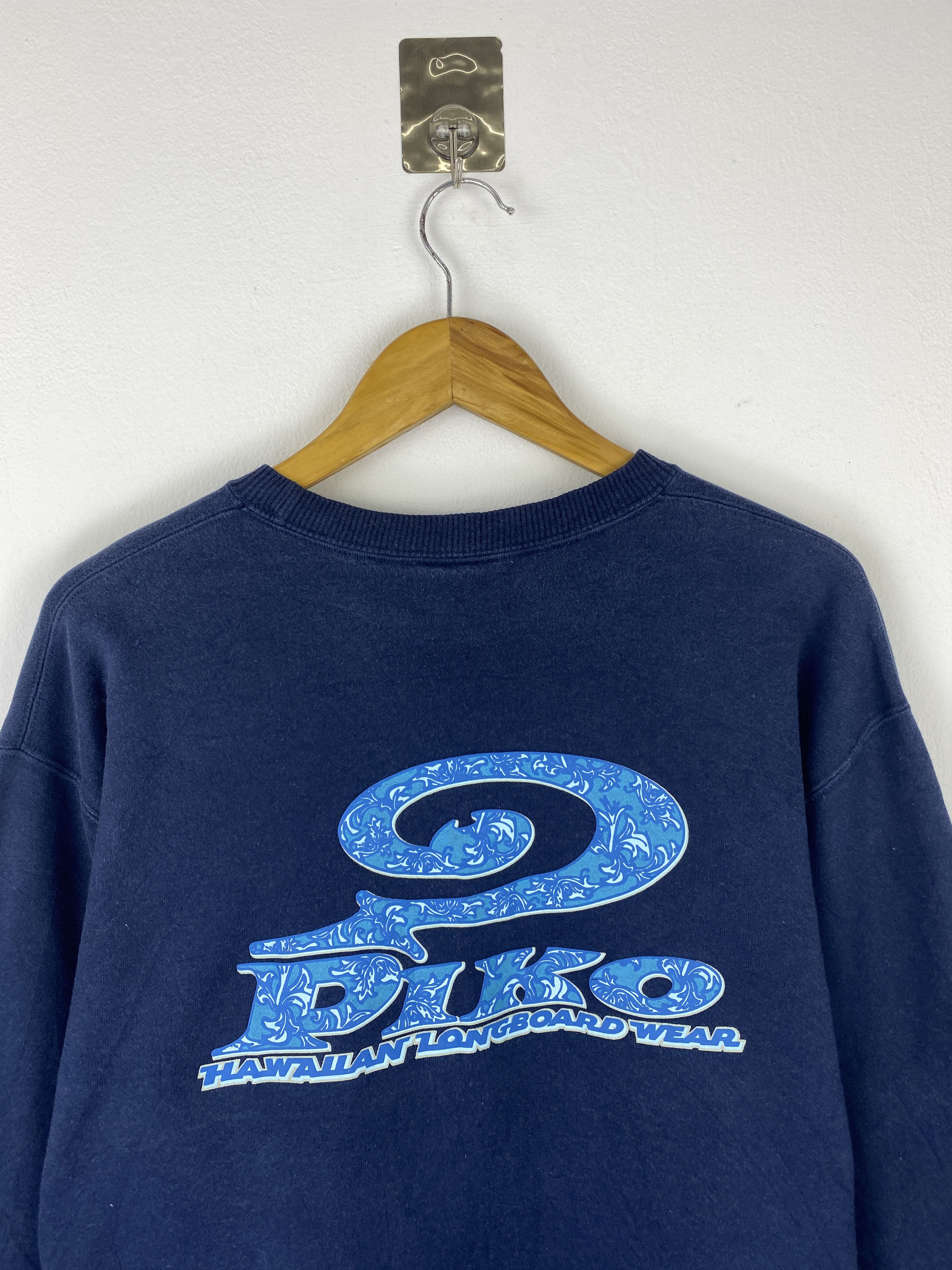 Vintage Vintage Piko Hawaii Crewneck Pullover Sweatshirt SH0523 Size US M / EU 48-50 / 2 - 2 Thumbnail