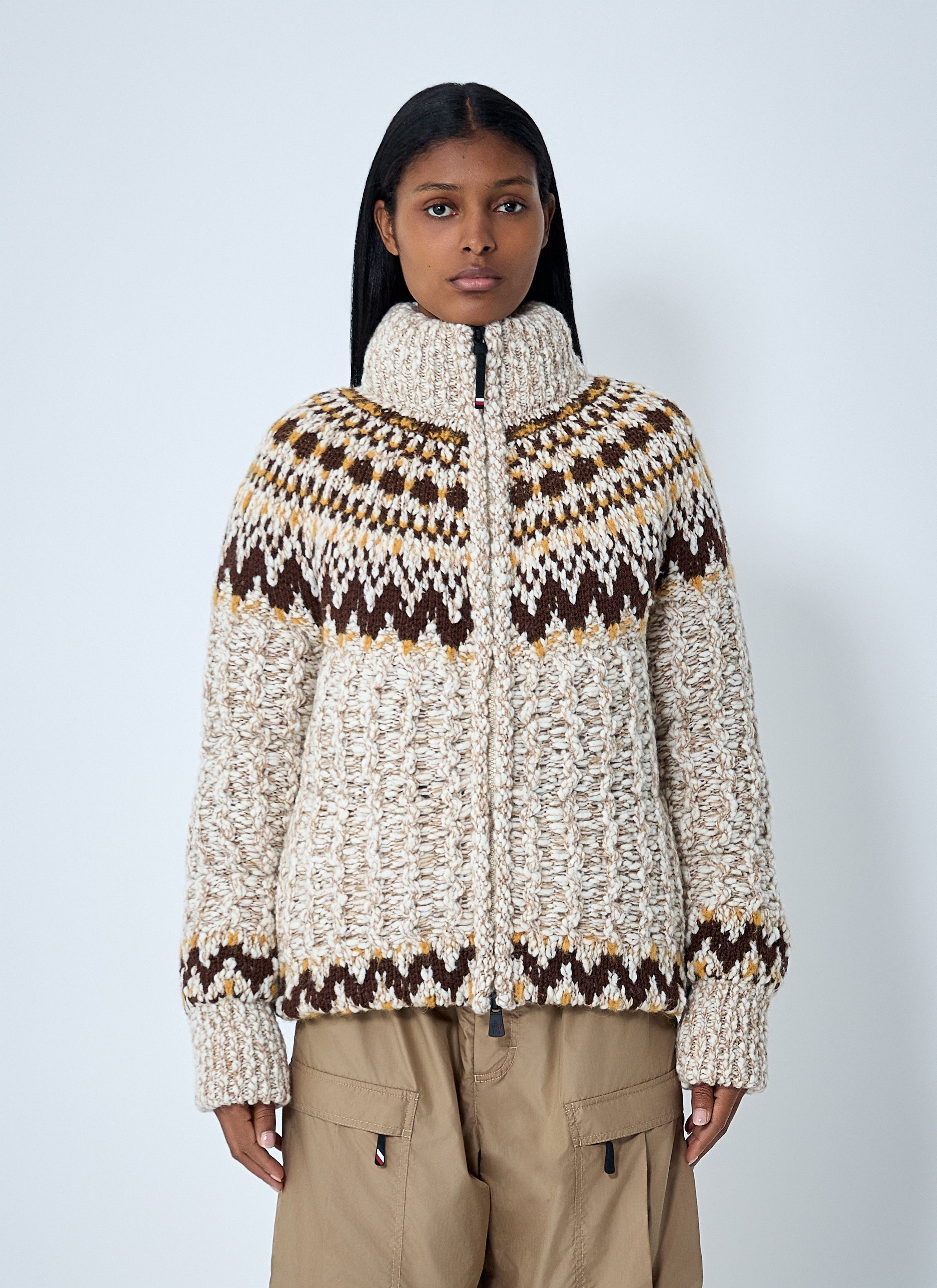 Moncler Grenoble Padded Cardigan Size XS / US 0-2 / IT 36-38 - 1 Thumbnail