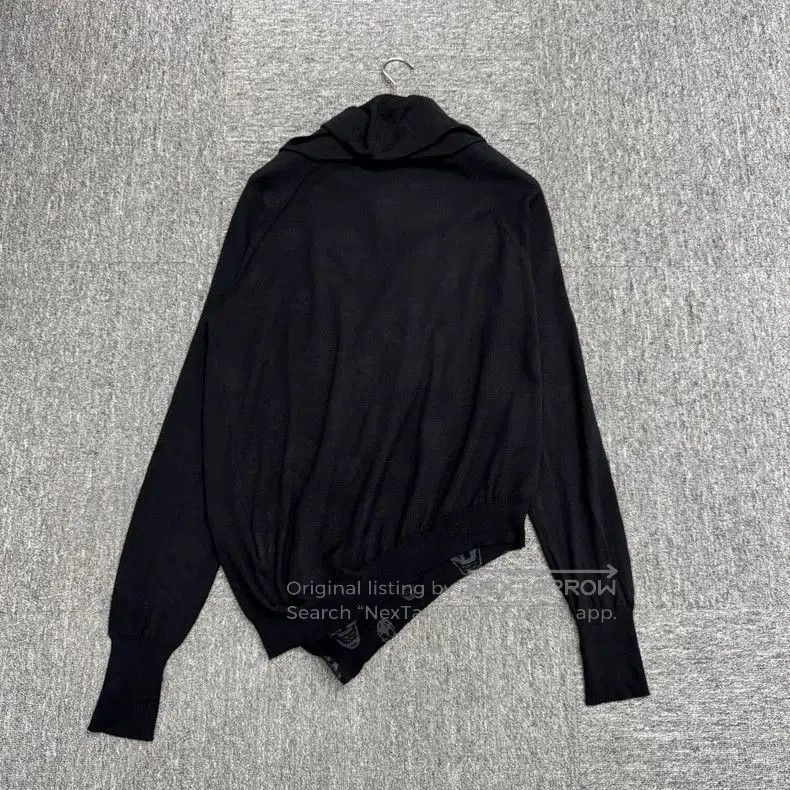 Alexander McQueen Alexander McQueen Asymmetric Skull Knit Cardigan. Size US M / EU 48-50 / 2 - 2 Thumbnail