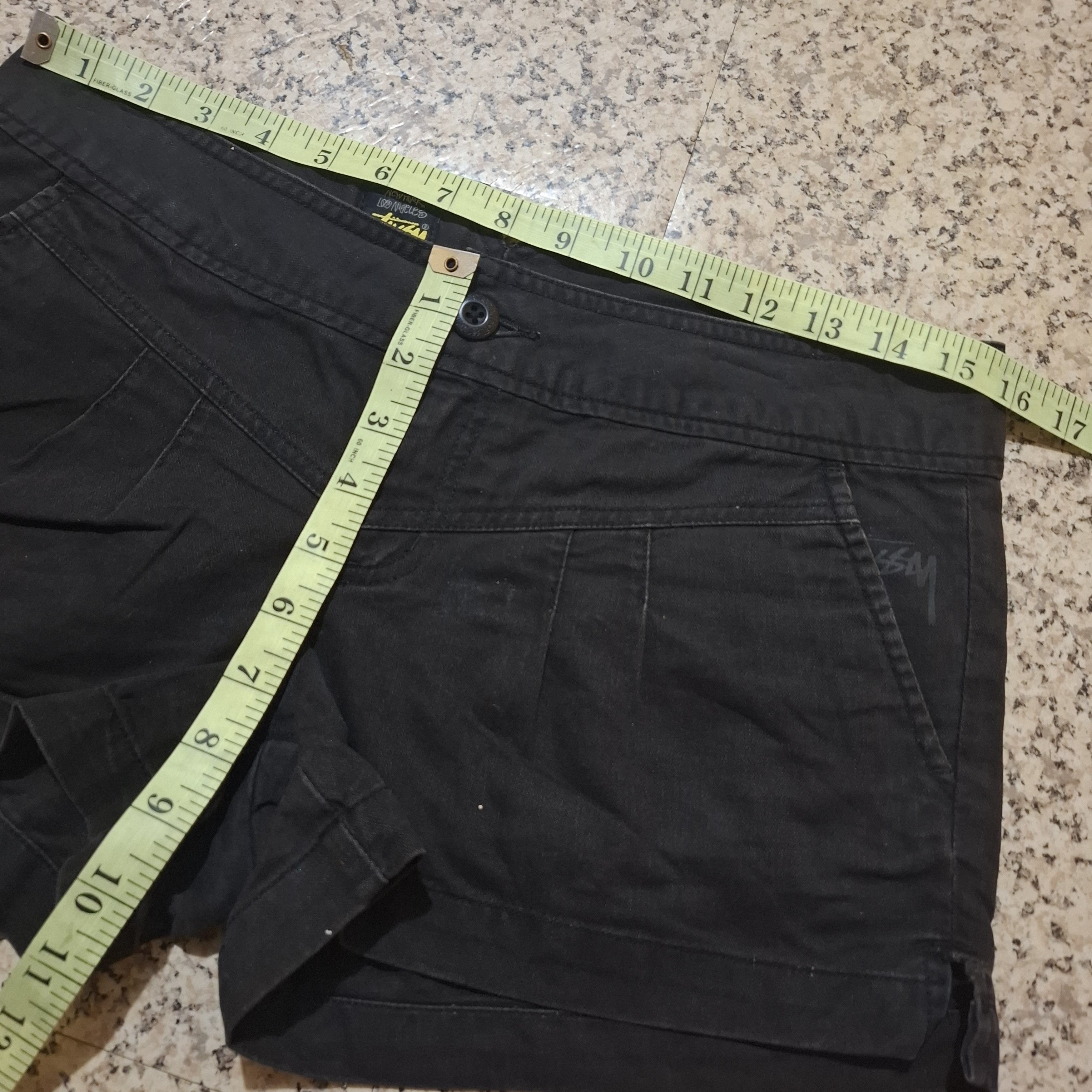 Stussy Vintage Stüssy Women’s Low-Rise Chino Shorts - Y2K Era Size 31" - 15 Thumbnail