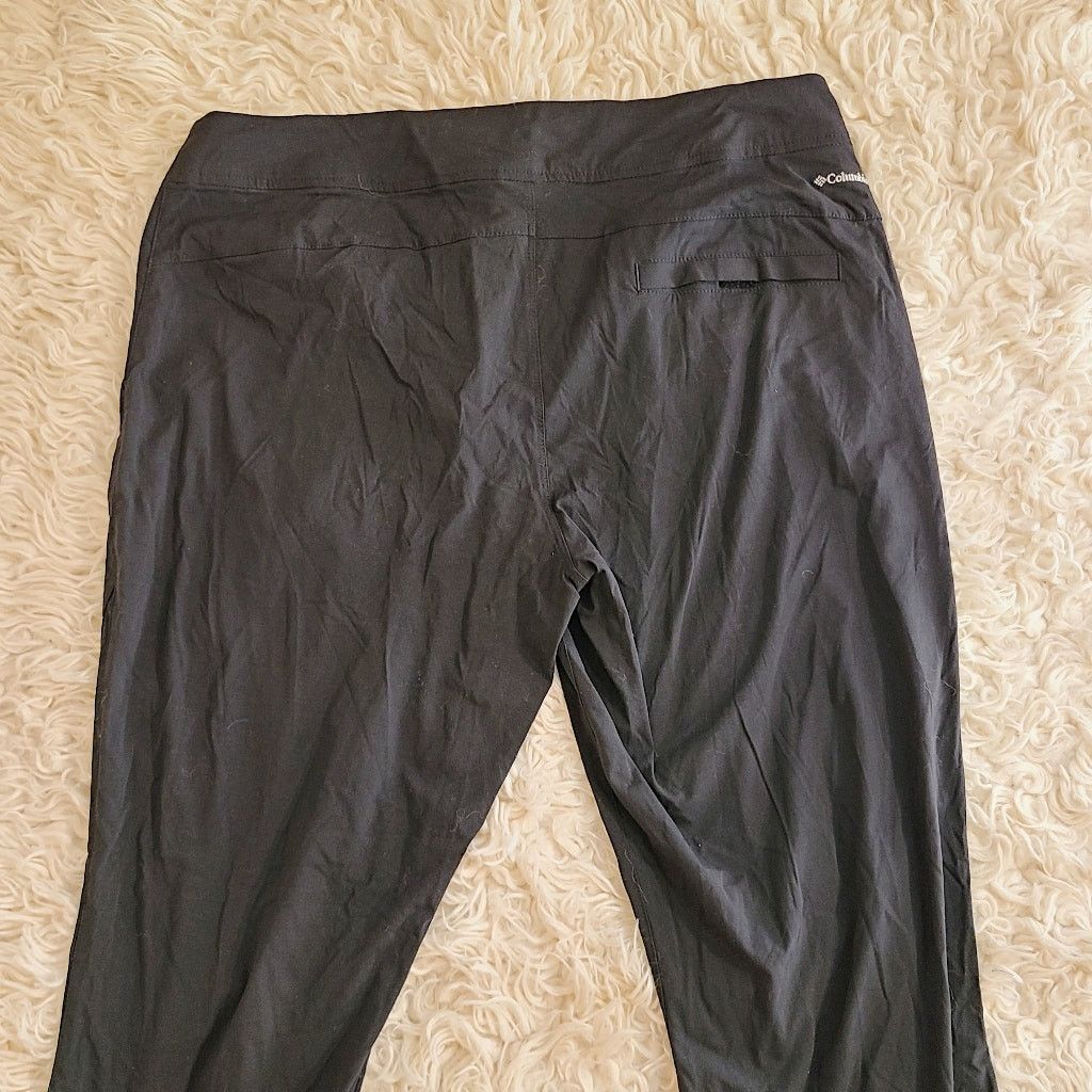 Columbia Columbia black flair leg fitness pants size 14 large Size 36" / US 14 / IT 50 - 4 Thumbnail