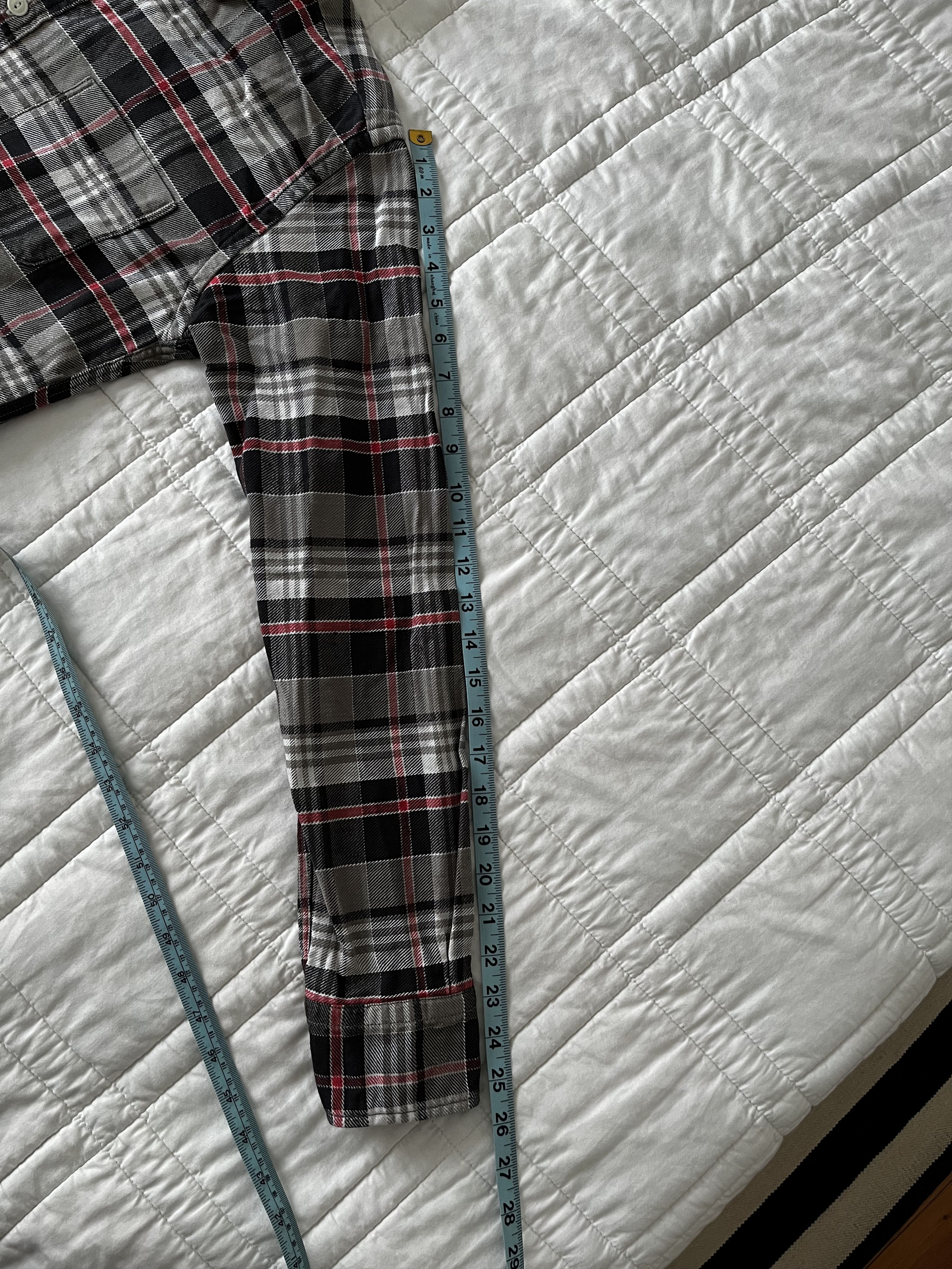 Denime Plaid Flannel shirt Size US M / EU 48-50 / 2 - 6 Thumbnail