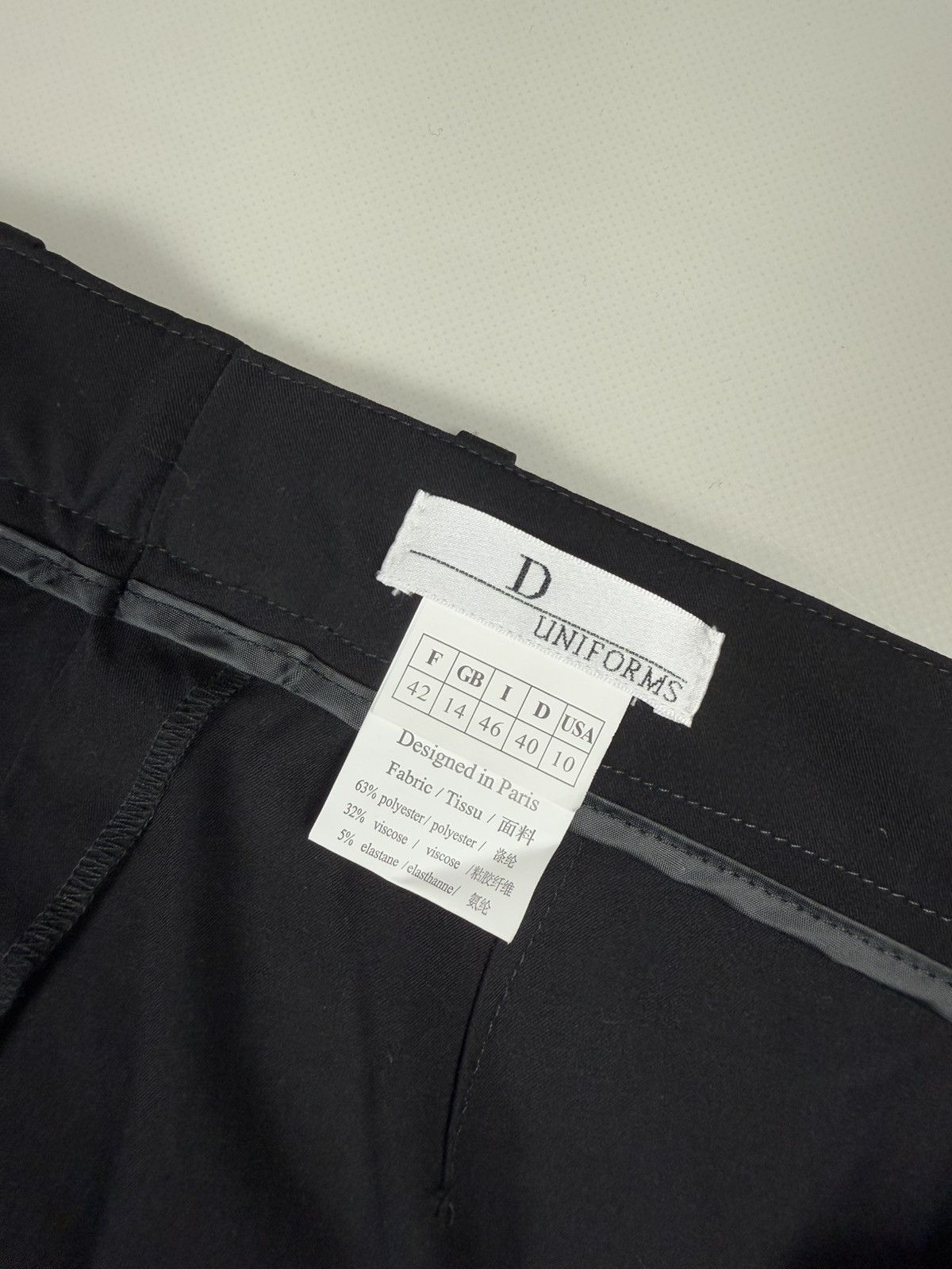 Dior Dior Uniform Ladies Dress Pants Trousers Size US 10 Size 32" / US 10 / IT 46 - 12 Thumbnail