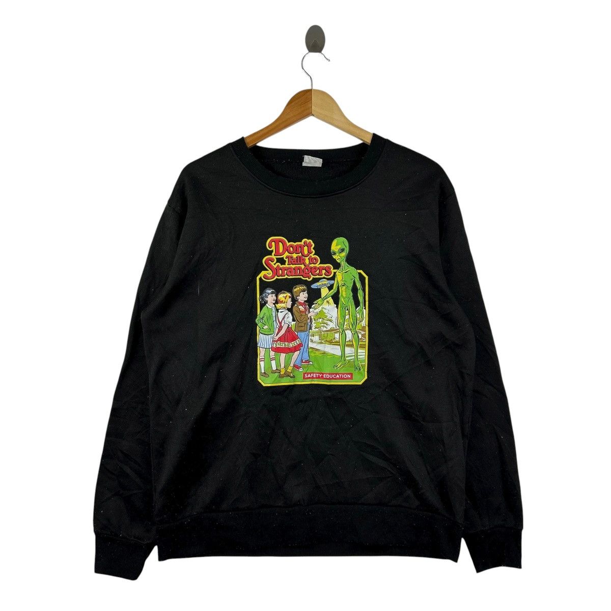 Alien Workshop Vintage Alien Safety Education Graphic Sweatshirt Size US L / EU 52-54 / 3 - 1 Thumbnail