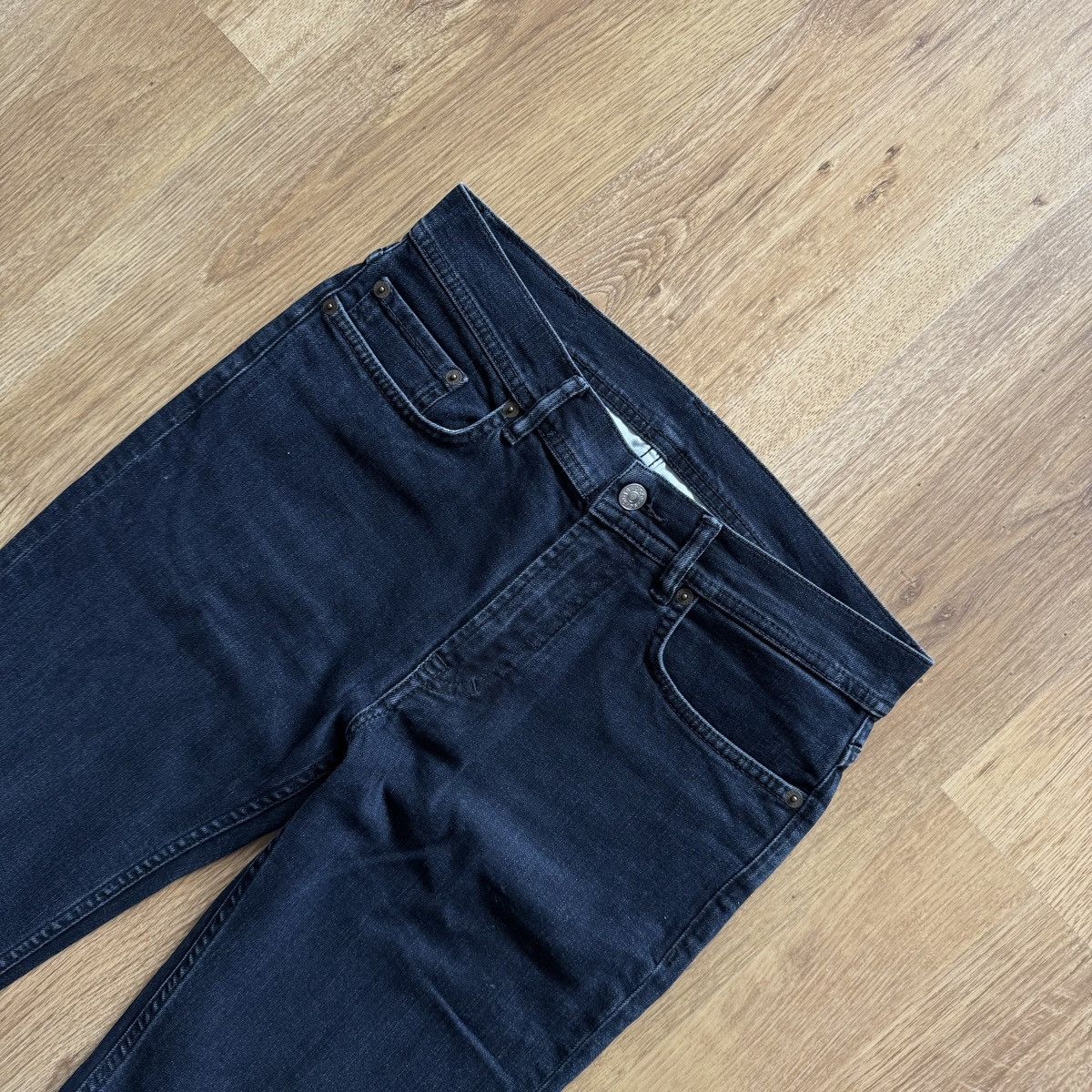Acne Studios Acne Studios Blue Black North Jeans Size US 29 - 5 Thumbnail