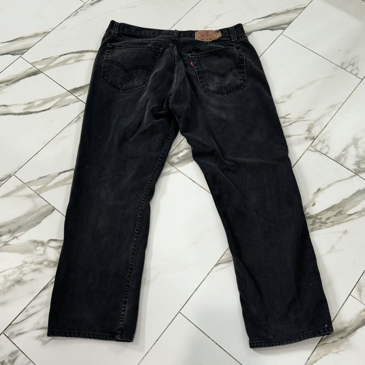 Levi's × Vintage VINTAGE 90s 5 BUTTON BLACK LEVI’S! Size US 36 / EU 52 - 4 Thumbnail