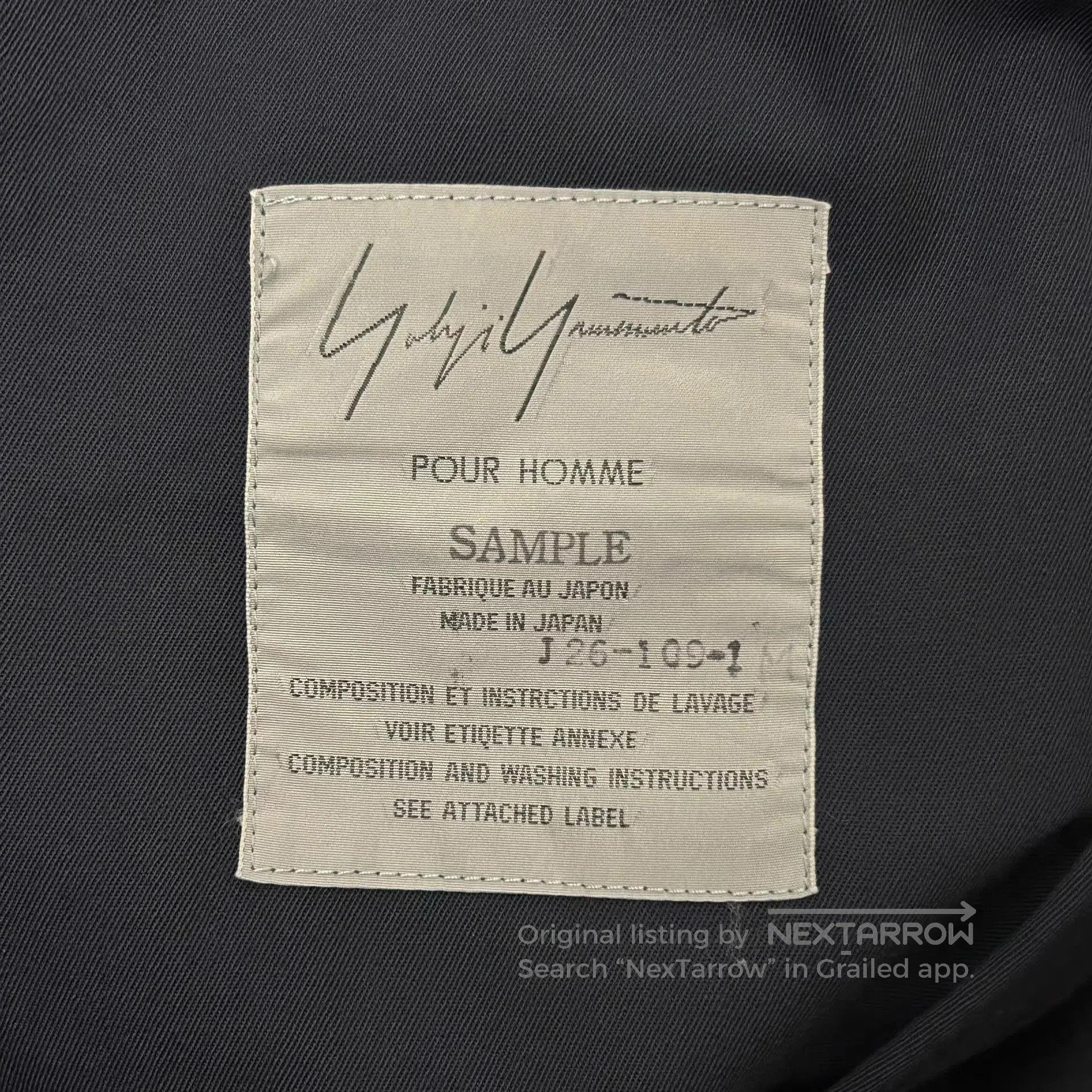 Yohji Yamamoto Black Single. Size US M / EU 48-50 / 2 - 4 Thumbnail