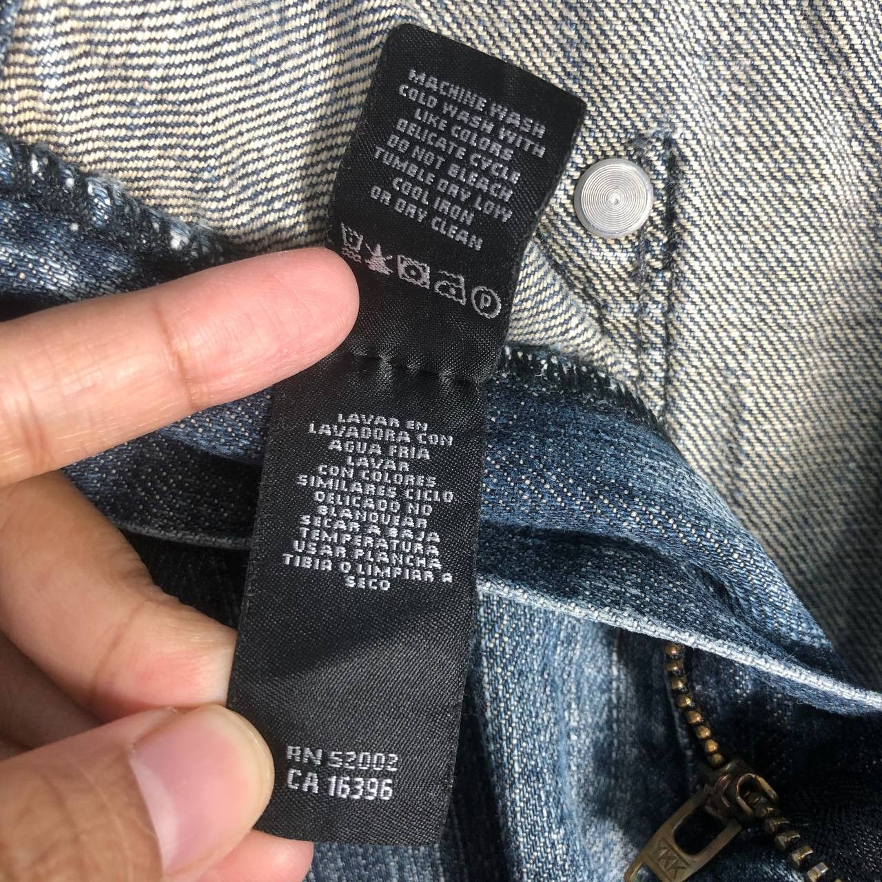 DKNY × Vintage Vintage DKNY Bleecker Jean Size US 38 / EU 54 - 14 Thumbnail