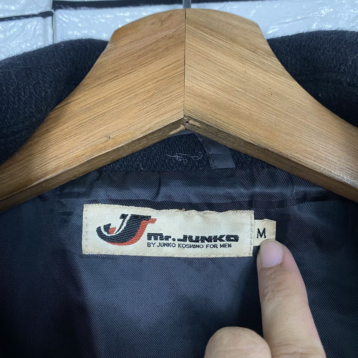 Issey Miyake 📌Vintage Wool Duffle Jacket Hook Mr Junko Japan Size US M / EU 48-50 / 2 - 21 Thumbnail