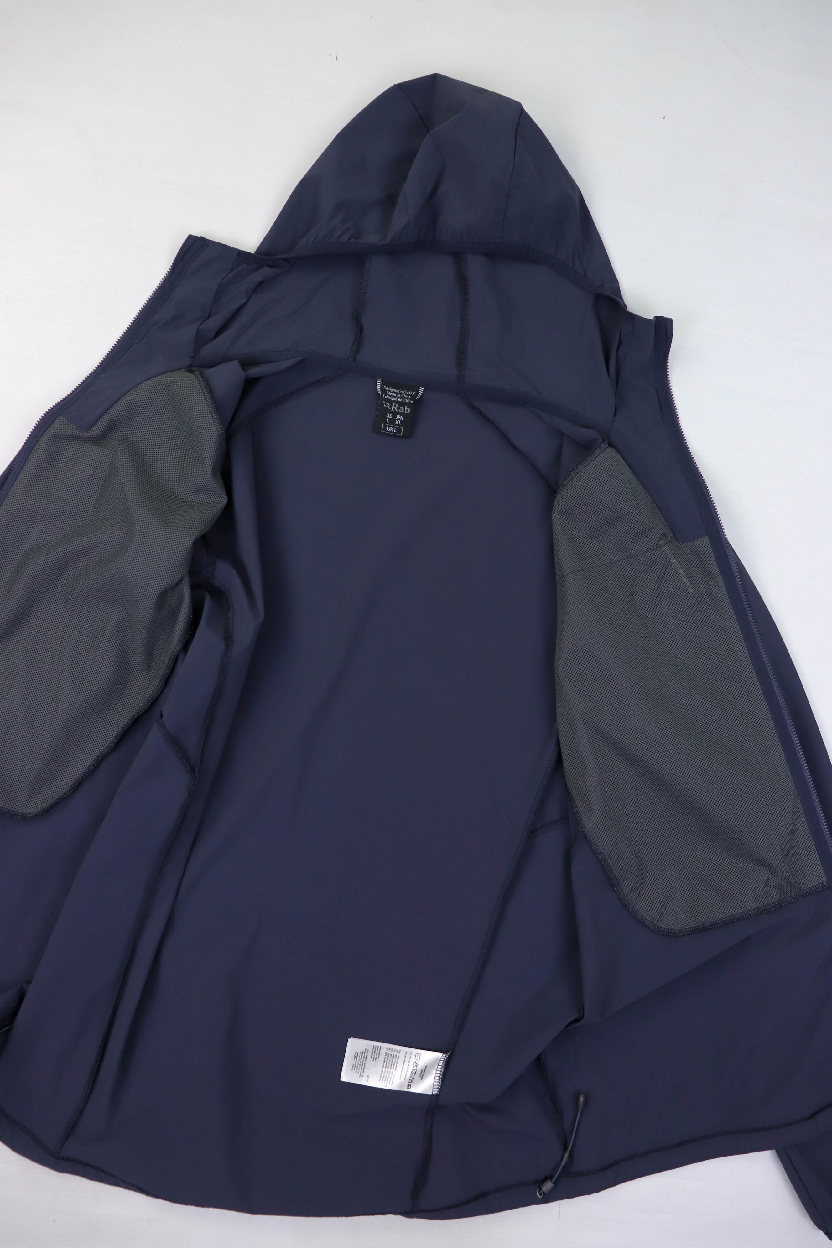 Rab Rab Dark Gray Soft Shell QWS-35 Borealis Windbreaker Jacket Size US L / EU 52-54 / 3 - 12 Thumbnail