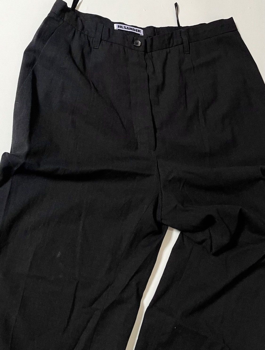 Jil Sander Vintage jil sander wool blend pleated straight trousers Size US 30 / EU 46 - 4 Thumbnail