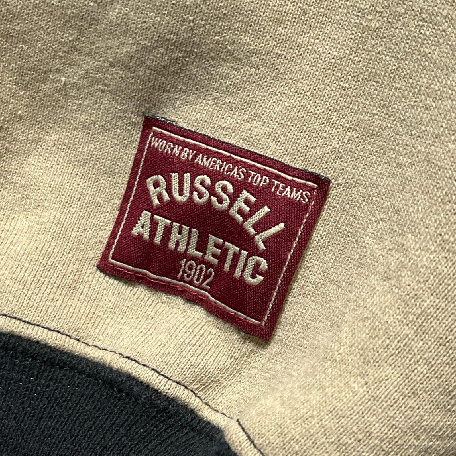 Russell Athletic × Vintage Vintage 90s Russel Athletic Two Tone Sweatshirt XL Size US XL / EU 56 / 4 - 6 Thumbnail