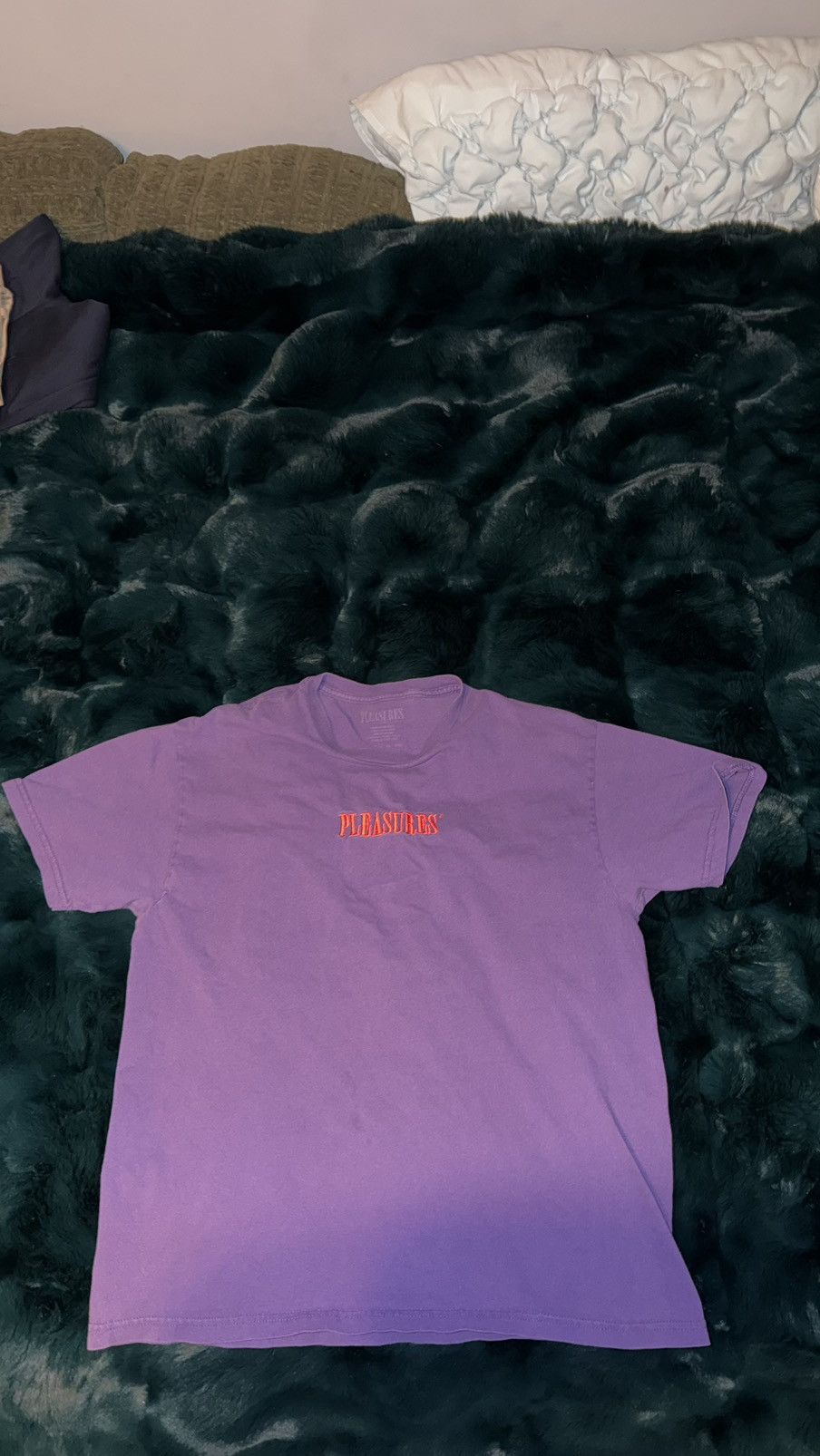 Pleasures Purple Pleasures Tee Size US L / EU 52-54 / 3 - 4 Thumbnail