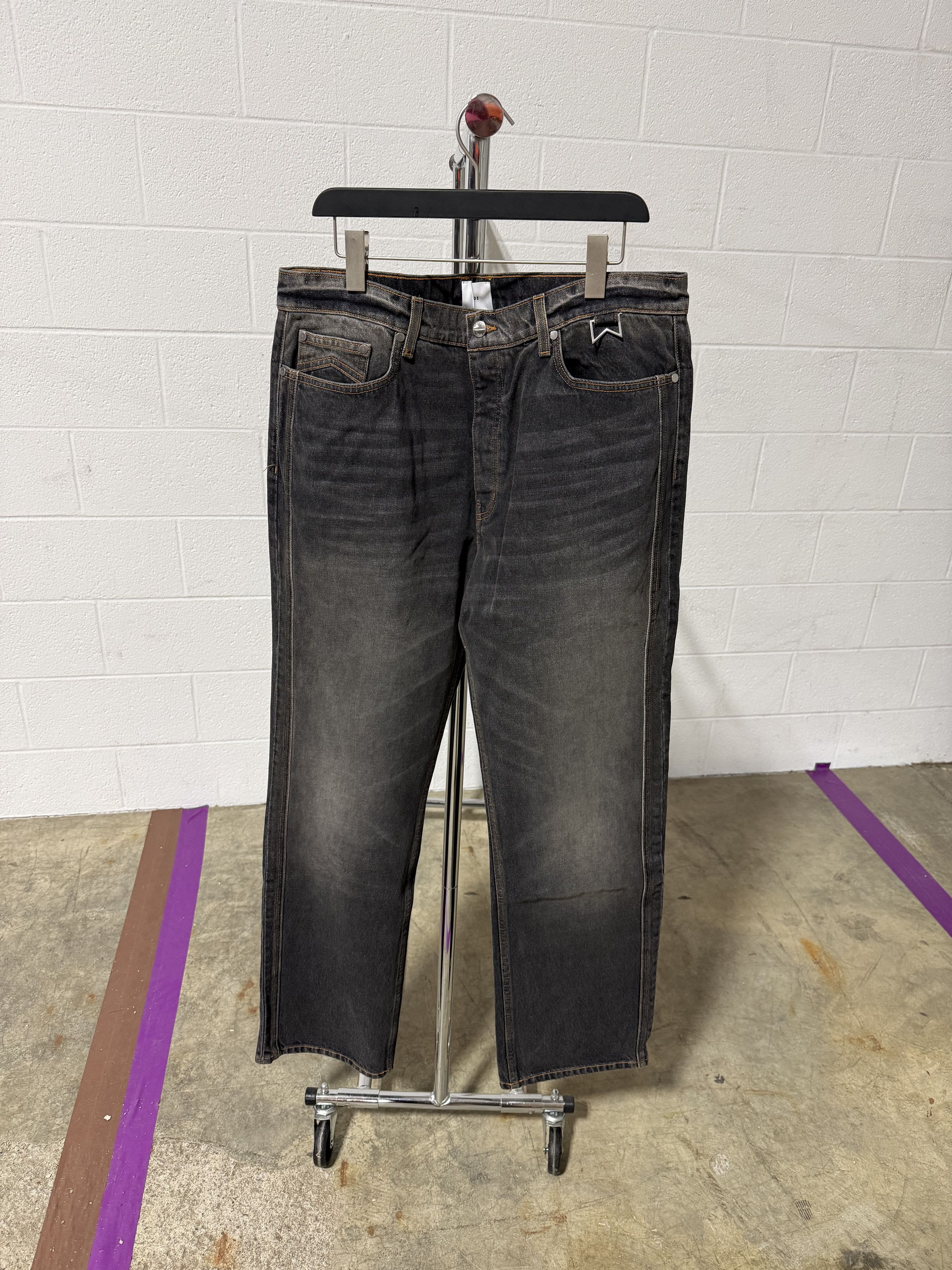 Rhude Rhude 90s Traxedo Denim 'Angoura Black' Size US 36 / EU 52 - 1 Thumbnail