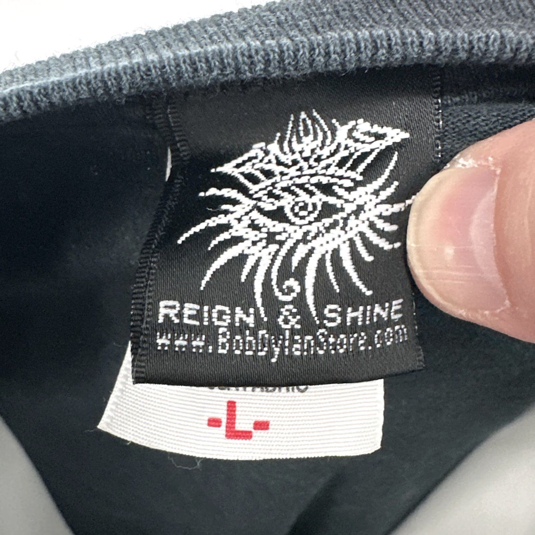 Vintage VINTAGE Bob Dylan Reign & Shine Shirt Mens Large Black Graphic Tee Music Rock Concert Size US L / EU 52-54 / 3 - 4 Thumbnail