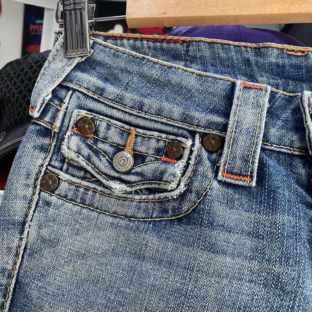 True Religion × Vintage True religion Flare joey denim pants Size US 26 / EU 42 - 11 Thumbnail