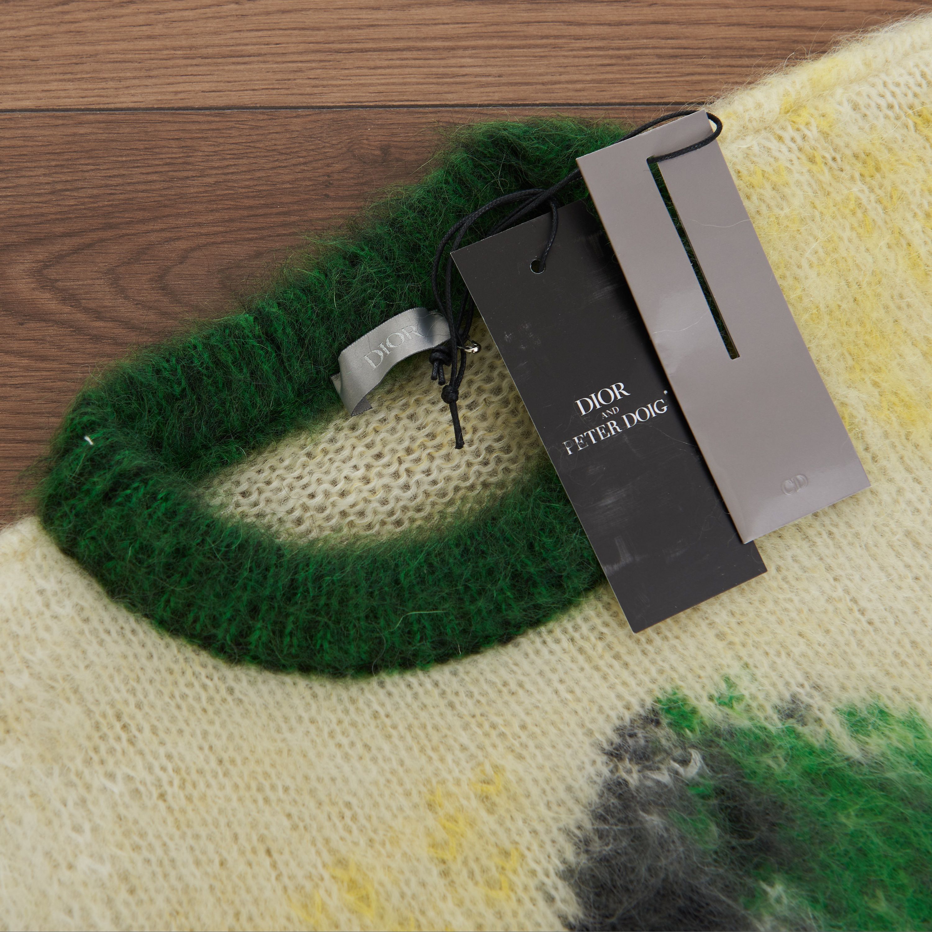 Dior x Peter Doig Sweater In Brushed Technical Mohair & Wool Size US M / EU 48-50 / 2 - 9 Thumbnail