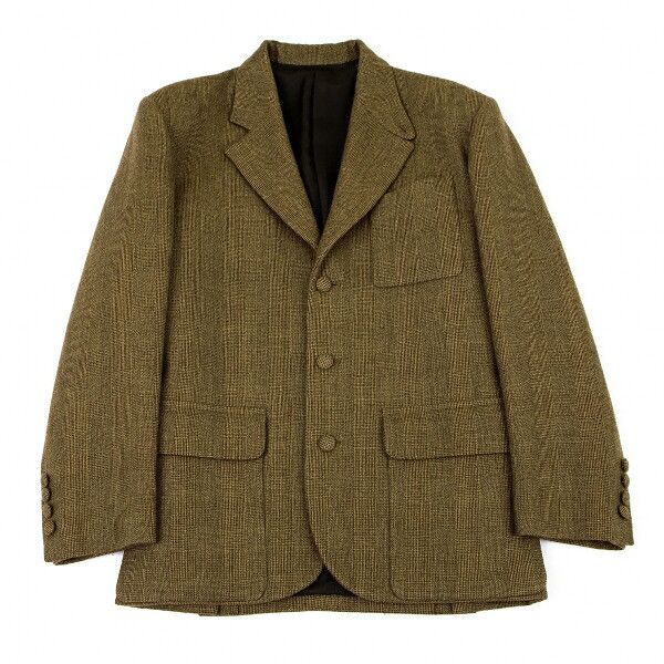 Jean Paul Gaultier Jean Paul GAULTIER HOMME Wool Blend Jacket Brown Size 48 Size US M / EU 48-50 / 2 - 1 Thumbnail