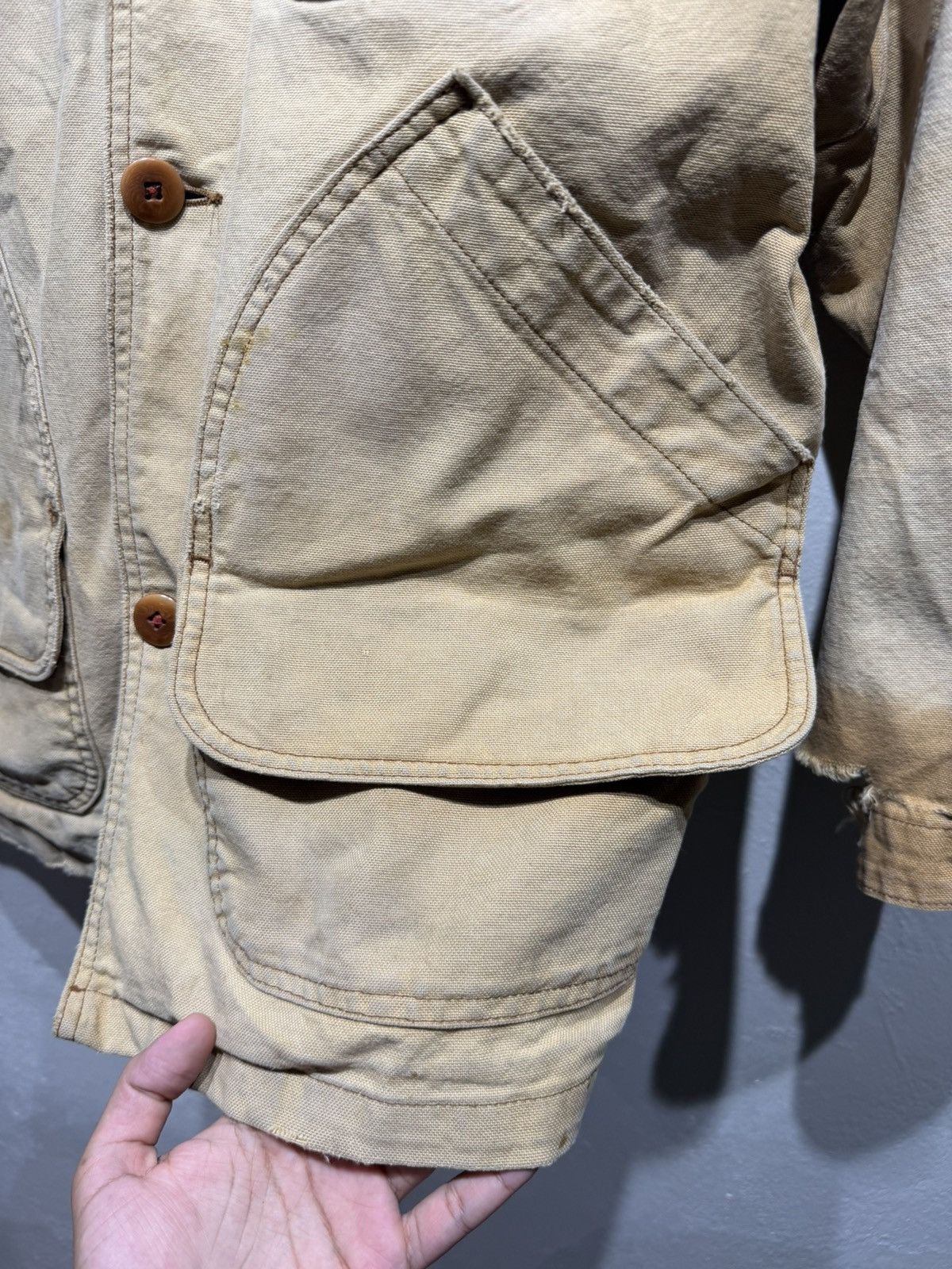L.L. Bean Vintage 90s Ll Bean Chore jacket Size US L / EU 52-54 / 3 - 9 Thumbnail