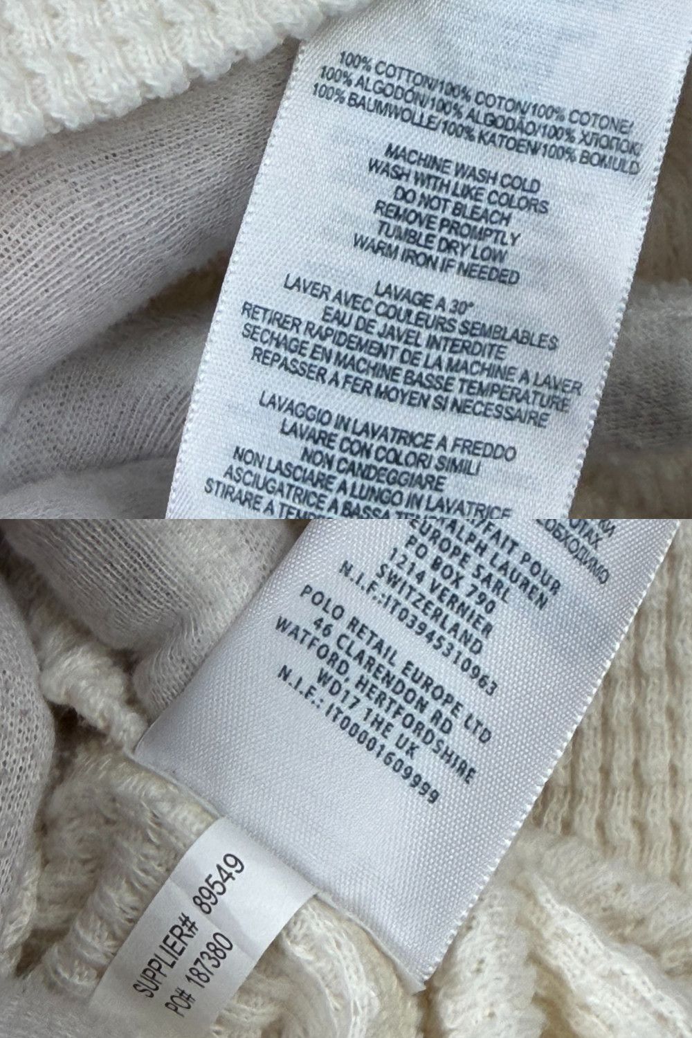 RRL Ralph Lauren RRL FW13 / Double RL Waffle-Knit Hooded Henley (Ecru) - XS Size US XS / EU 42 / 0 - 9 Thumbnail