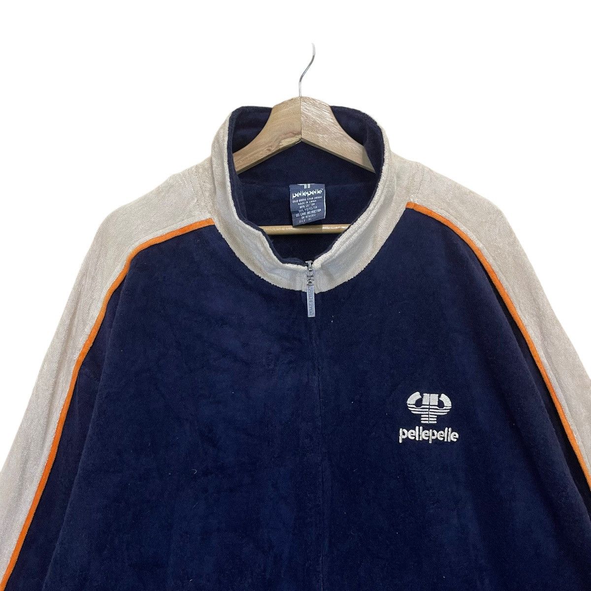 Pelle Pelle Pelle Pelle Small Logo Zipper Fleece Size US XL / EU 56 / 4 - 4 Thumbnail