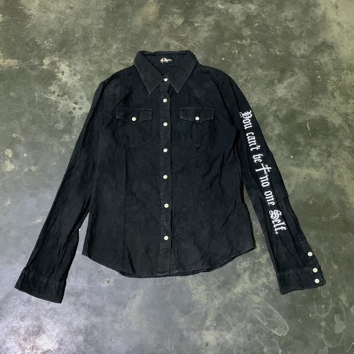 Japanese Brand Skippers Daughter button ups embordier punk style Size S / US 4 / IT 40 - 2 Thumbnail