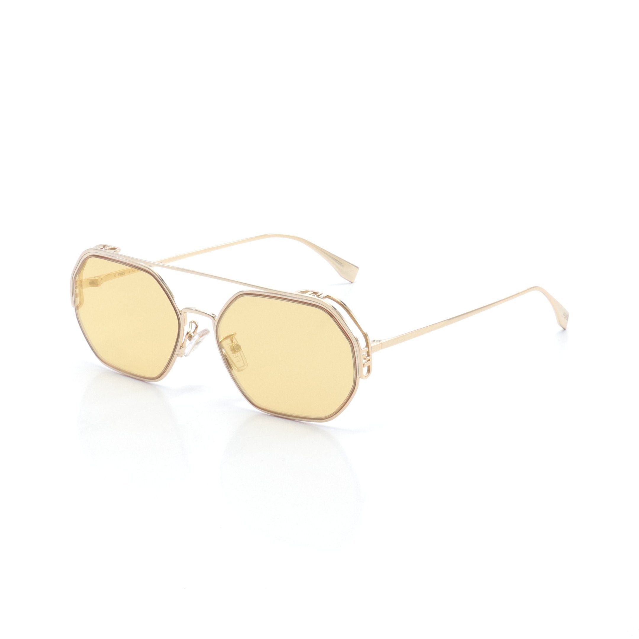 Fendi Fendi Sunglasses Gp Gold Size ONE SIZE - 1 Thumbnail