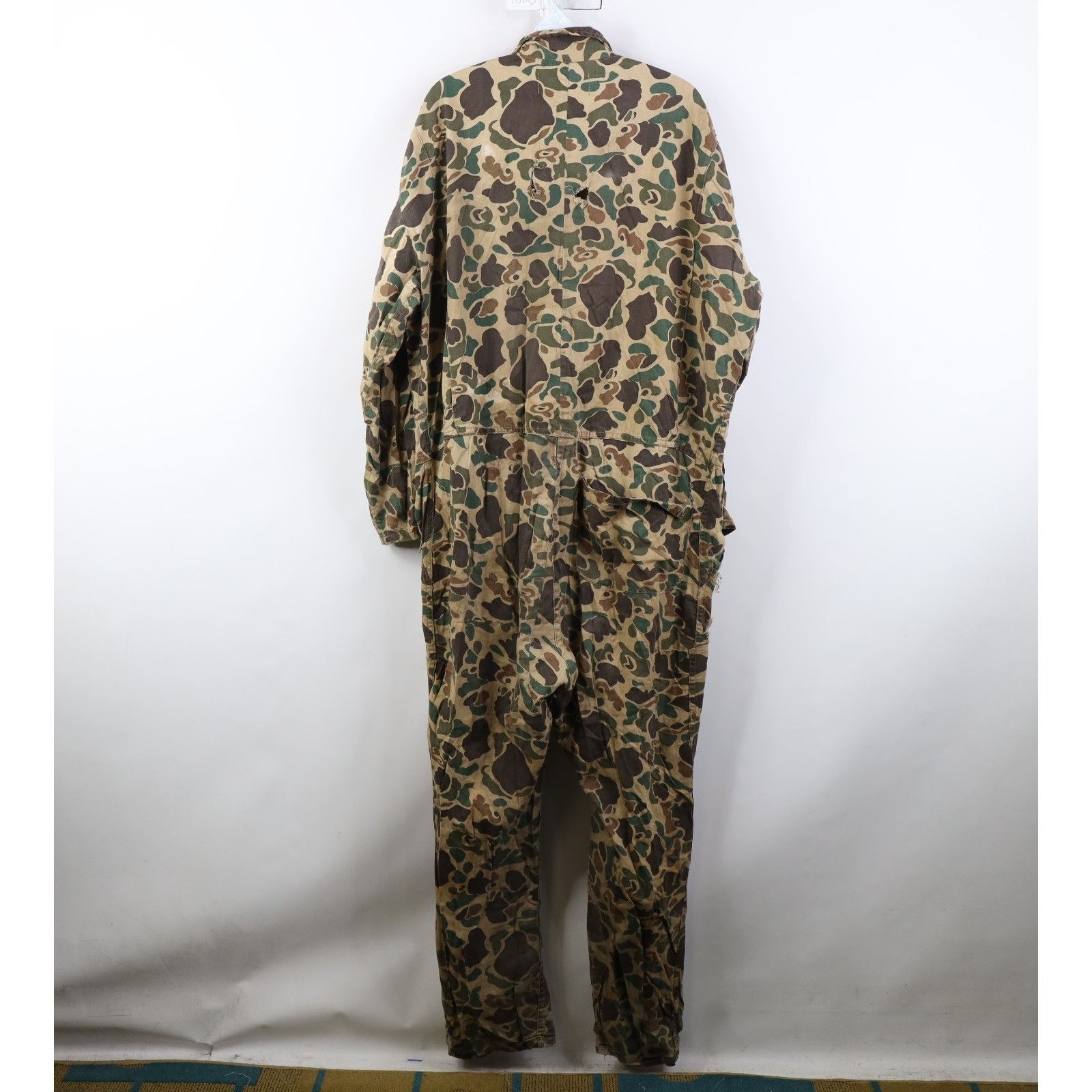 Vintage Vintage 70s Streetwear Frogskin Camouflage Coveralls Size US 38 / EU 54 - 19 Thumbnail